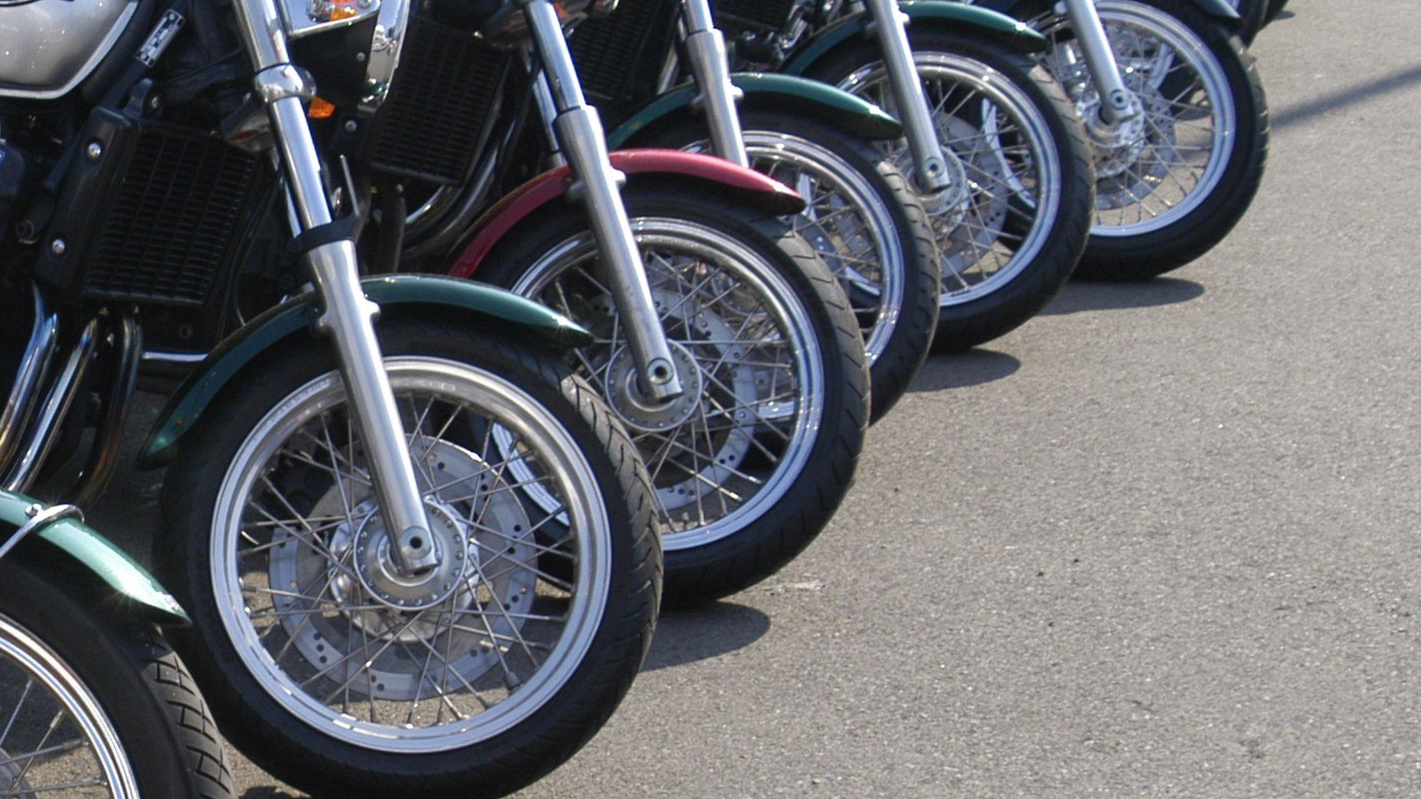 Motorcycle front wheels