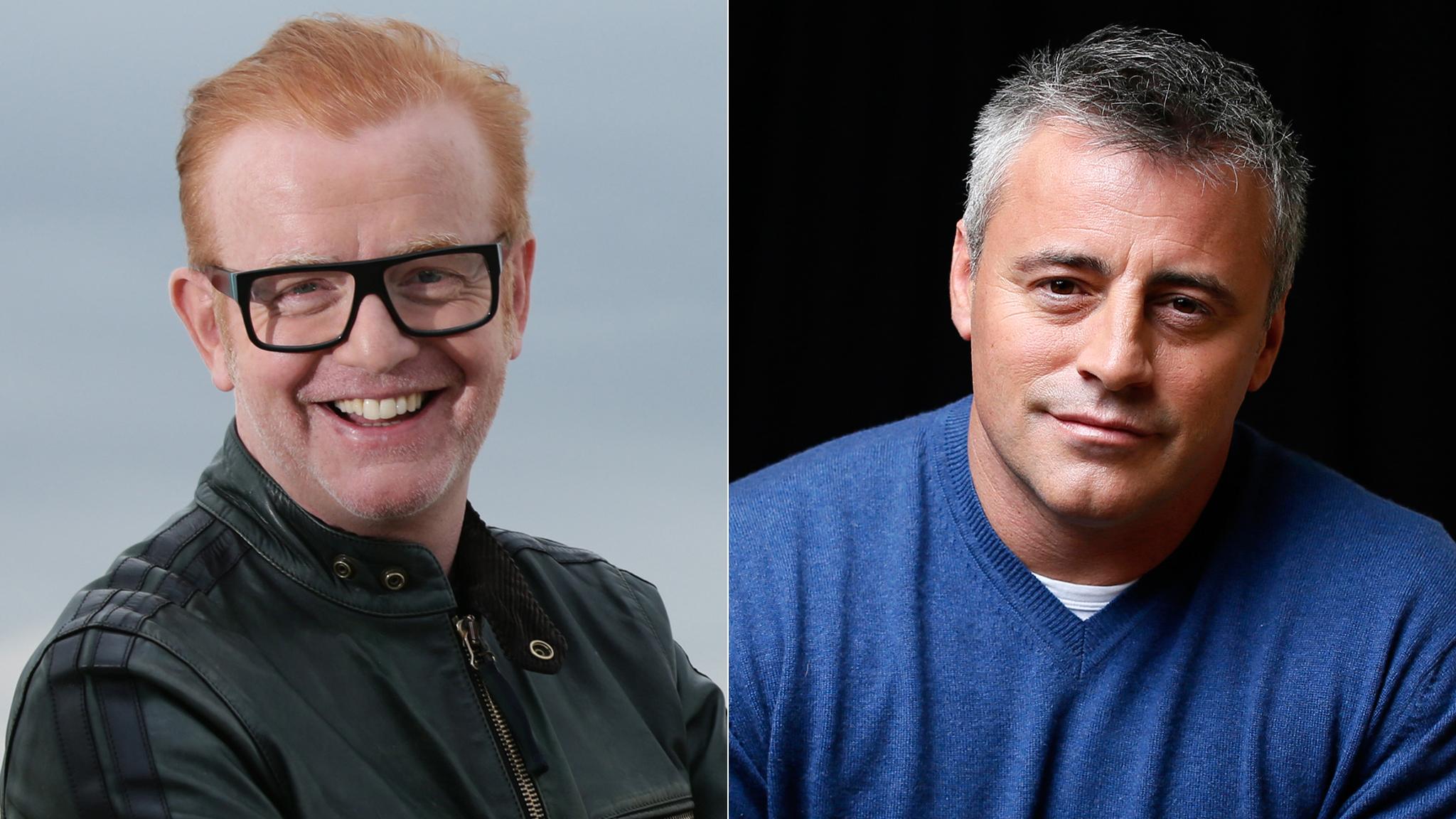 Chris Evans and Matt LeBlanc