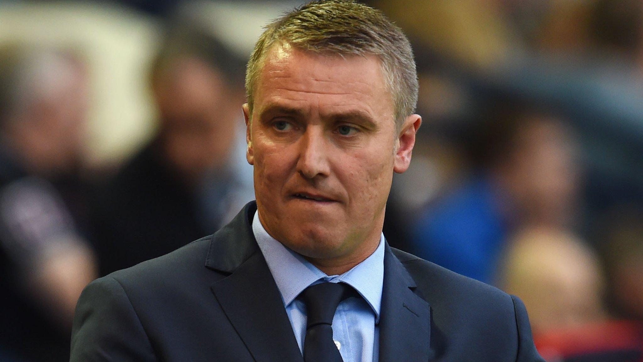 Kilmarnock manager Lee Clark