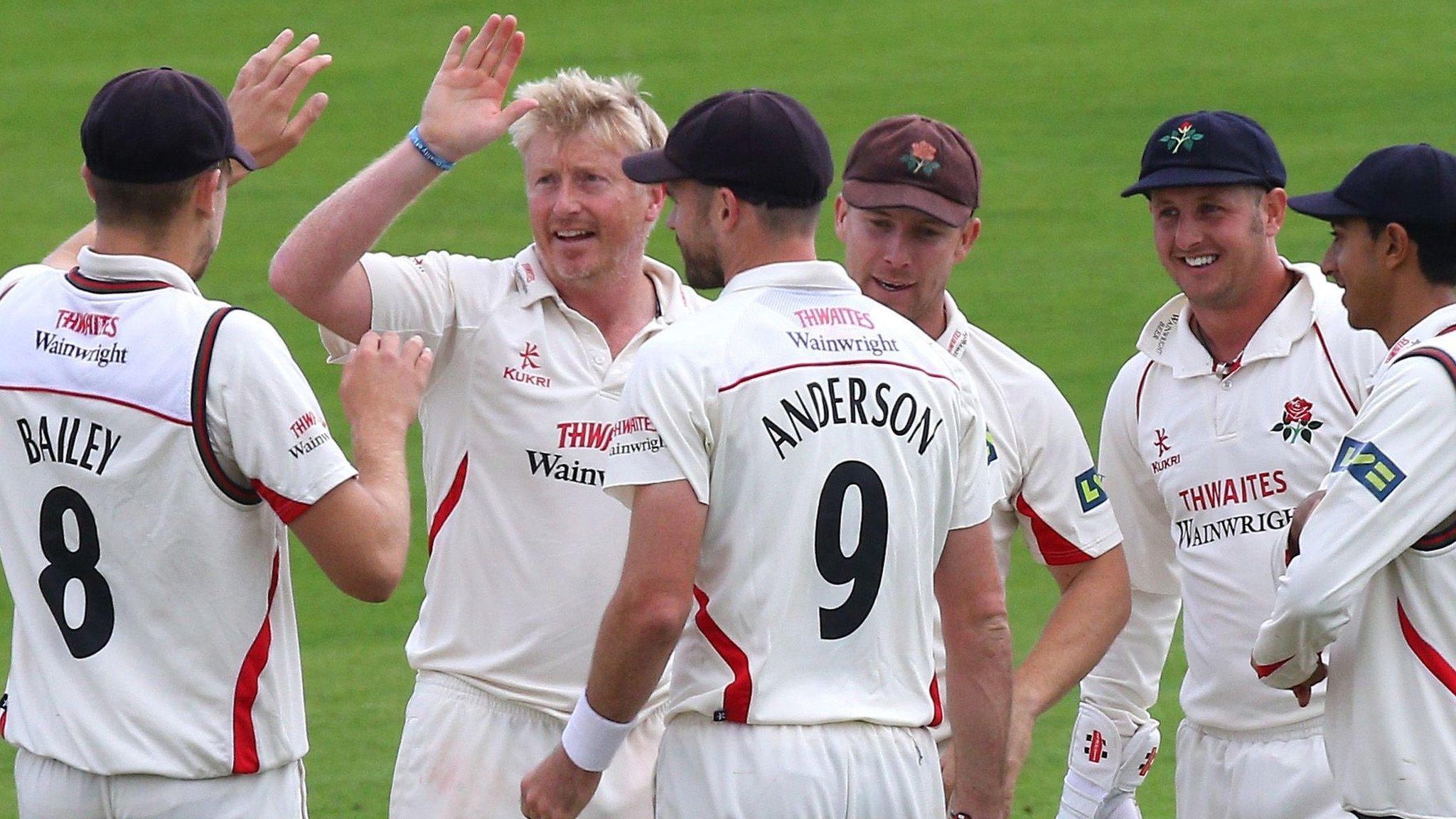 Lancashire players