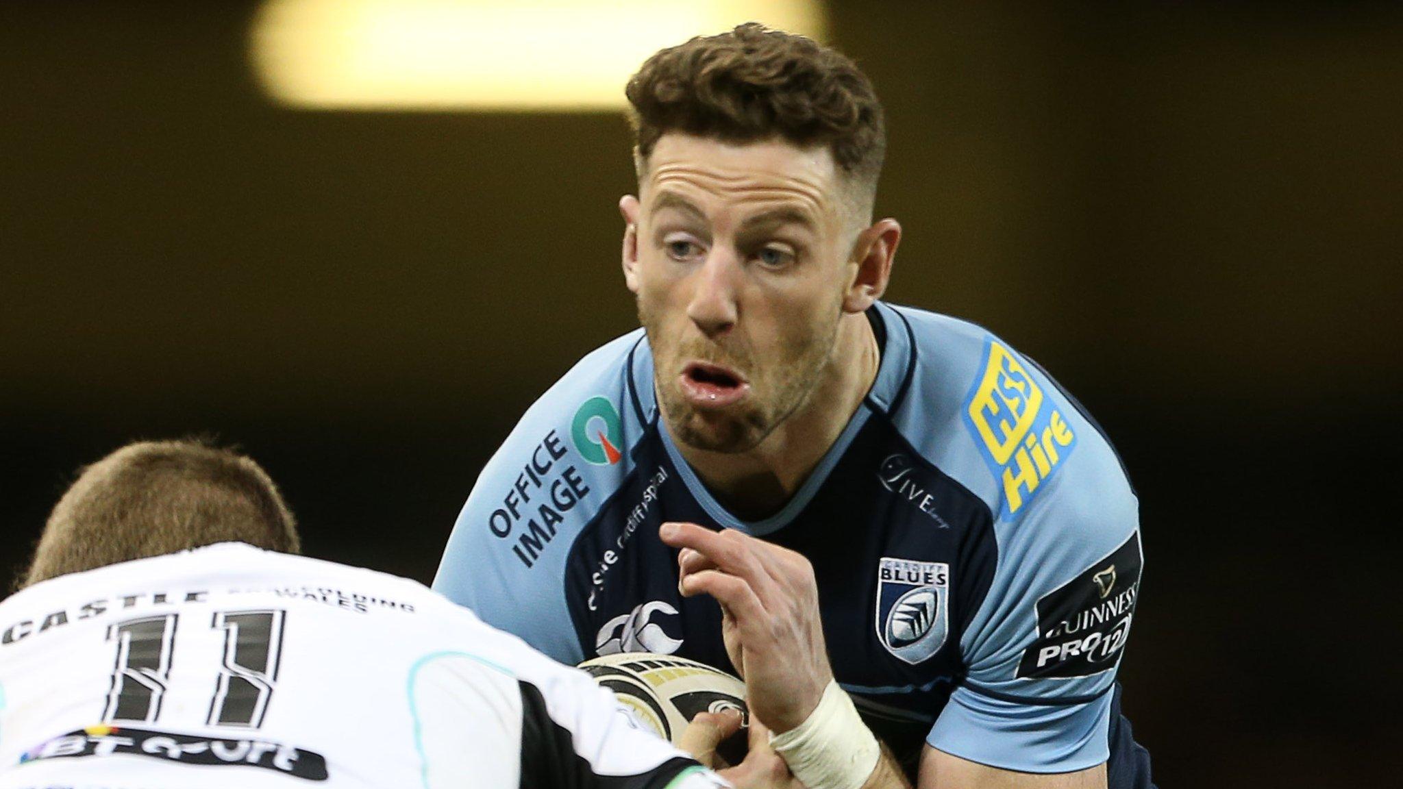 Cardiff Blues and Wales wing Alex Cuthbert
