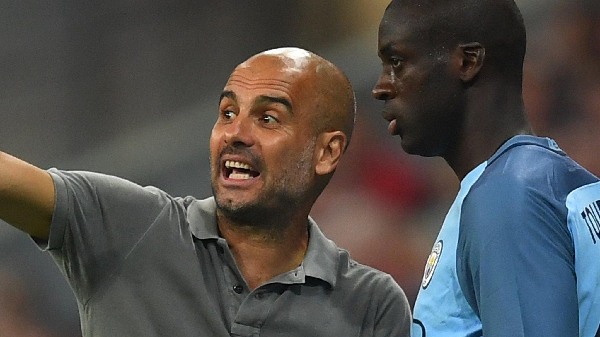 Pep Guardiola & Yaya Toure