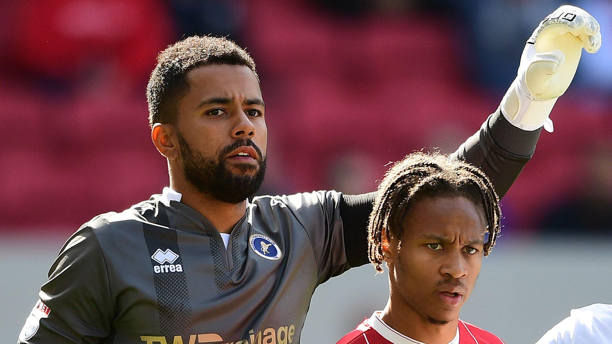 Millwall goalkeeper Jordan Archer