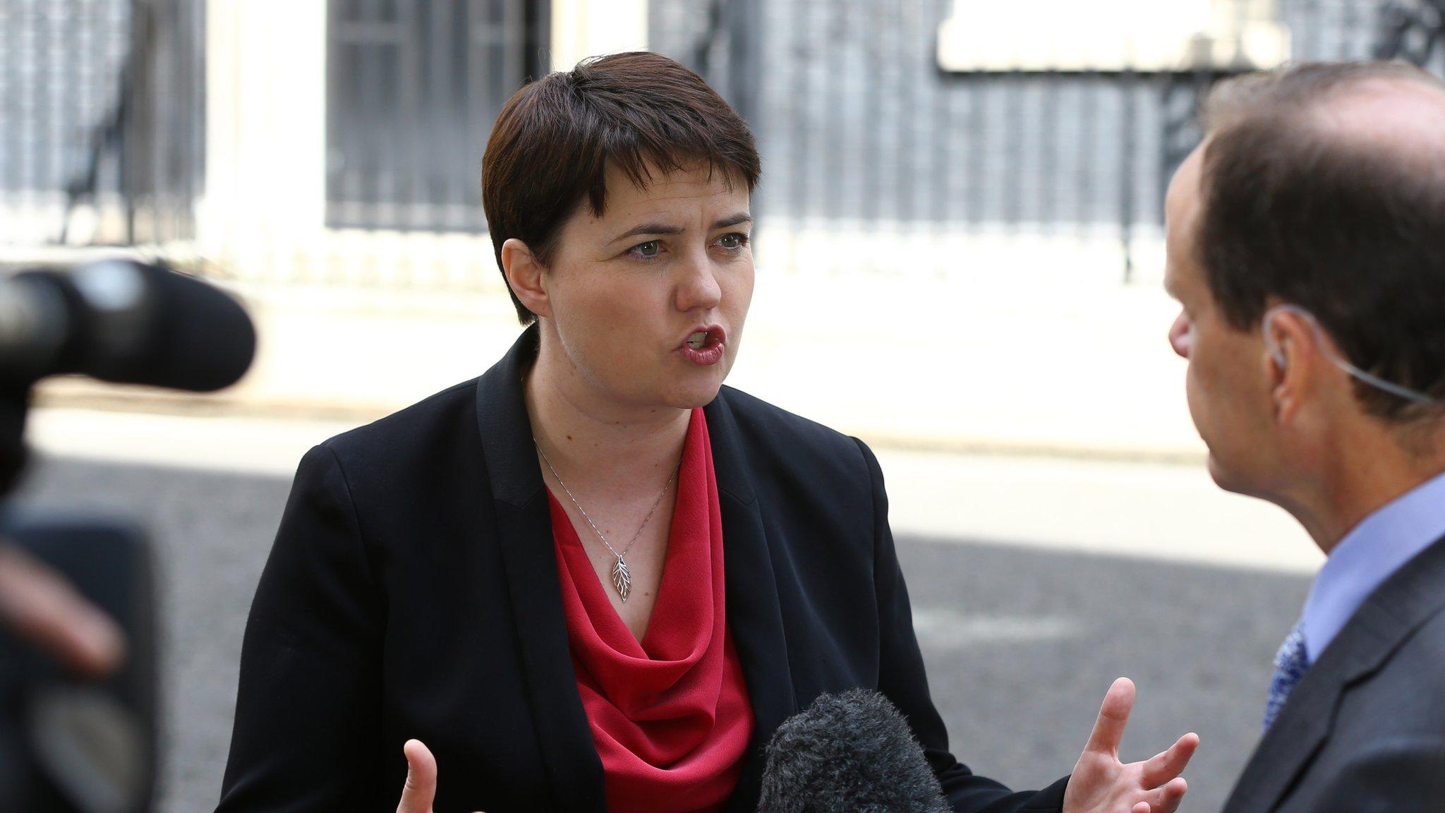 Ruth Davidson in Downing Street