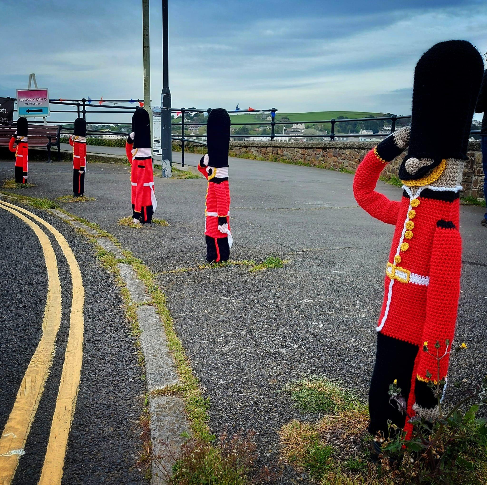 Bollard covers in Appledore