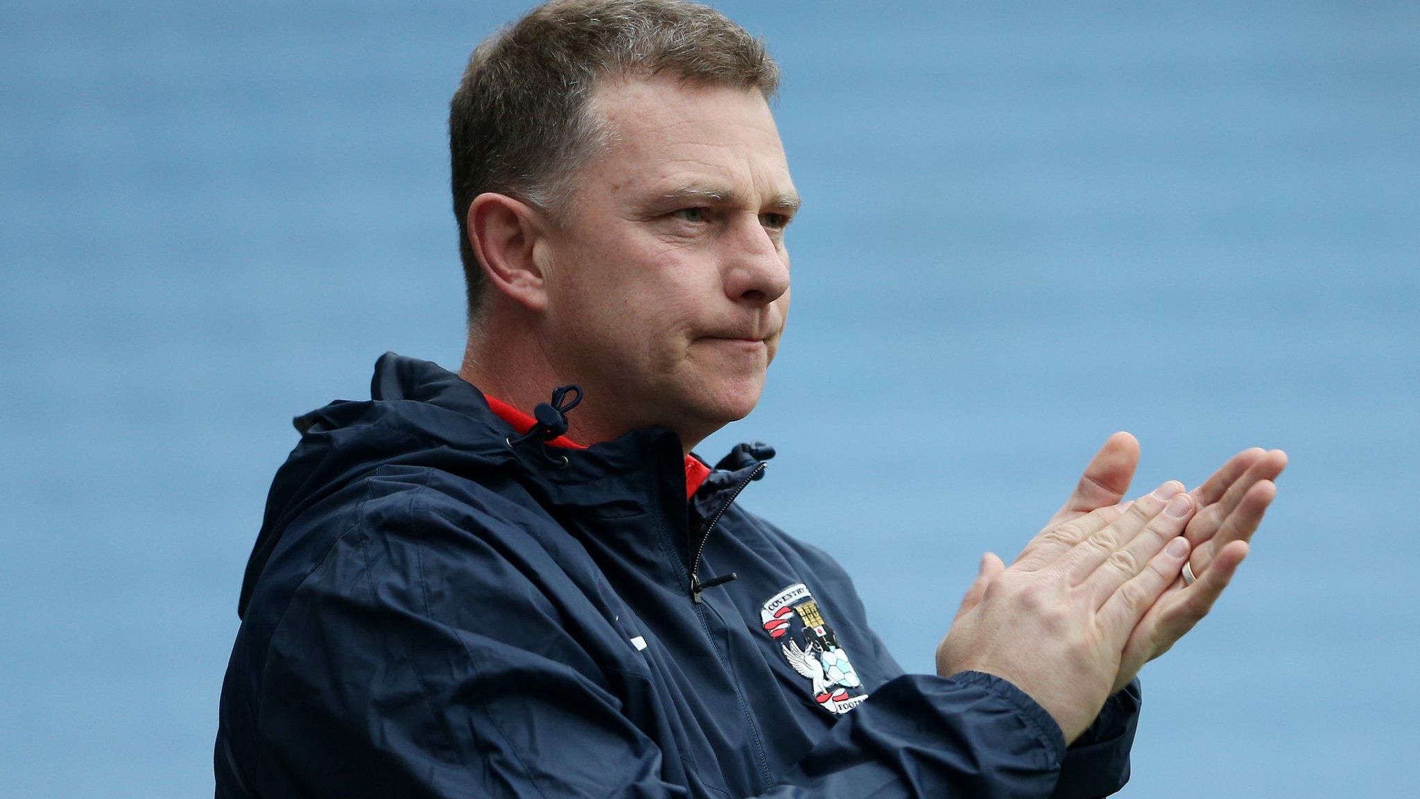 Coventry City manager Mark Robins has been back in charge of the Sky Blues since 7 March