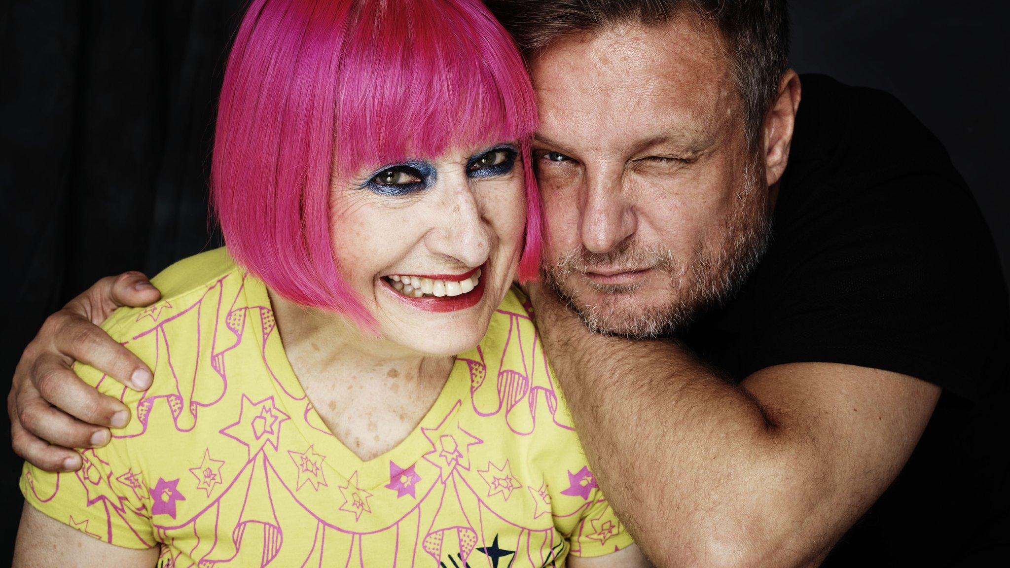 Dame Zandra Rhodes and Rankin