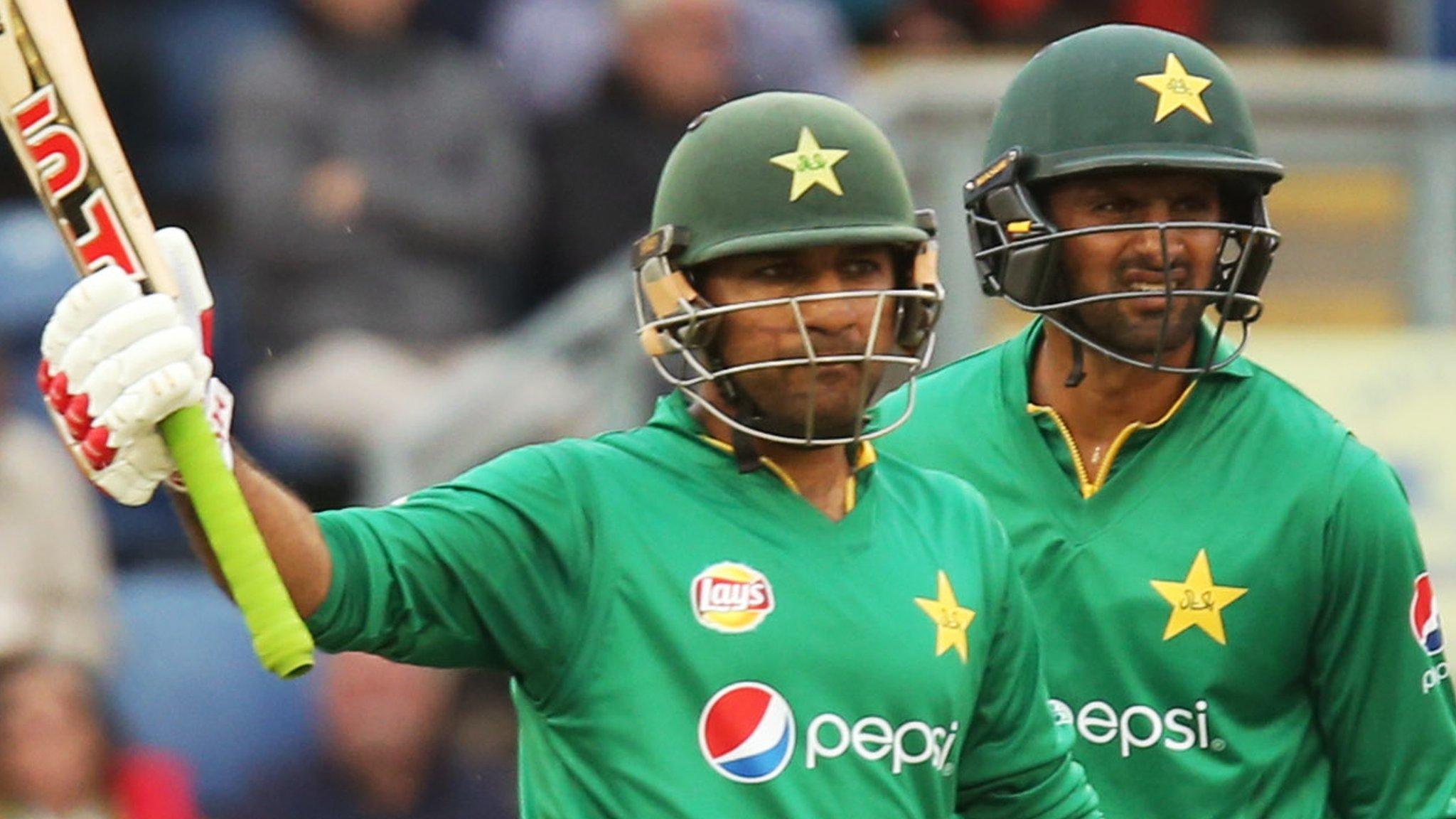 Sarfraz Ahmed and Shoaib Malik