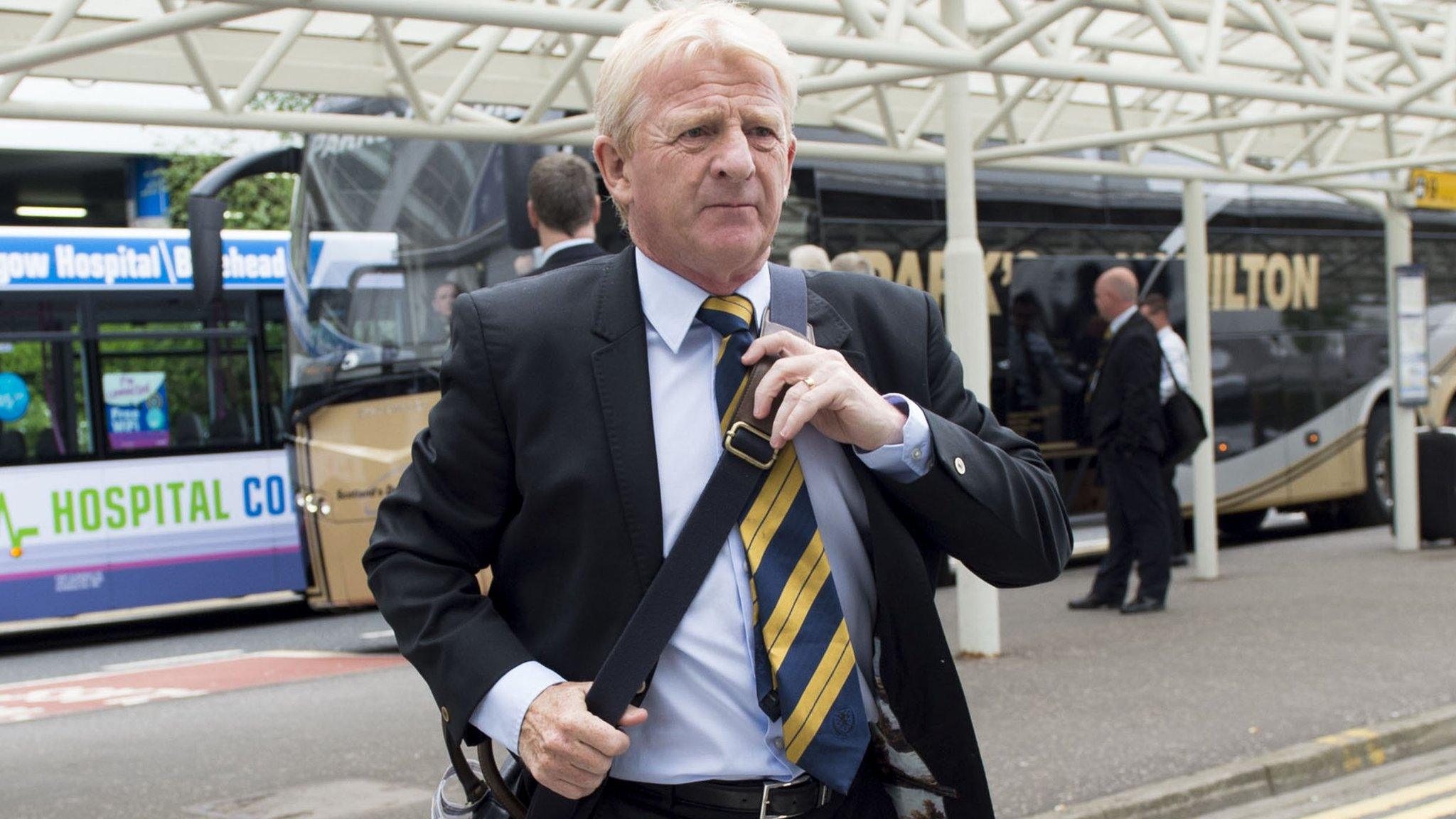 Scotland coach Gordon Strachan