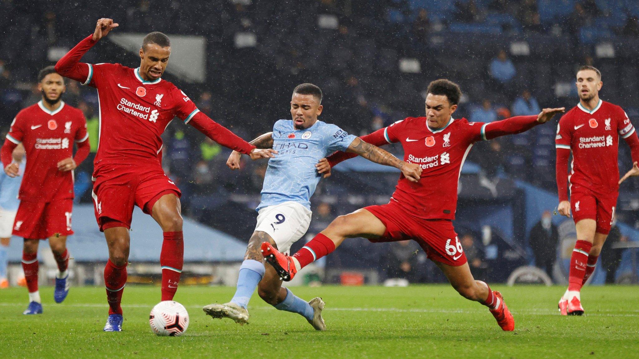 Manchester City v Liverpool