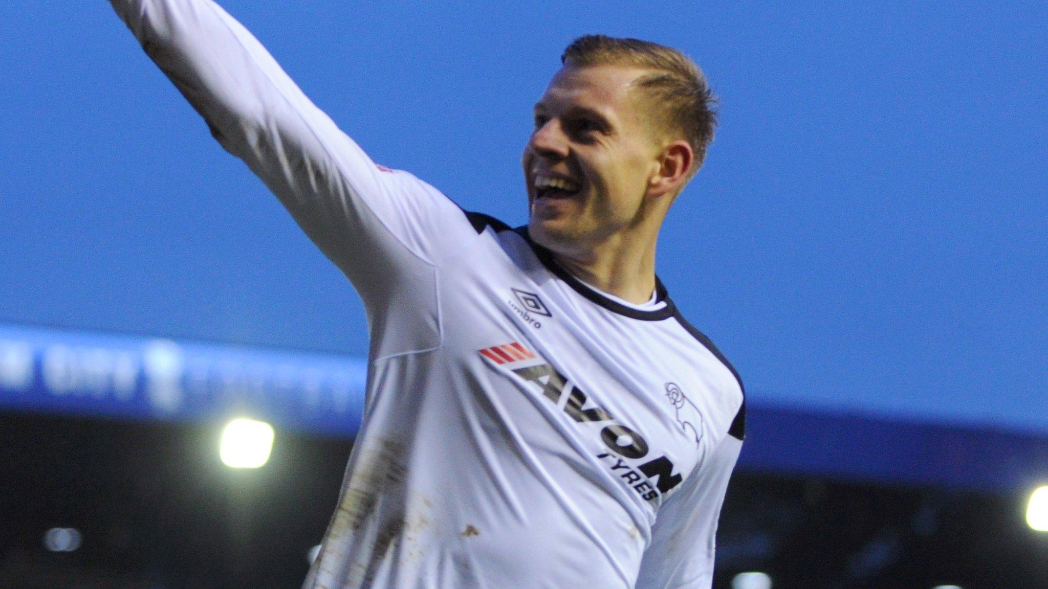 Matej Vydra of Derby COunty