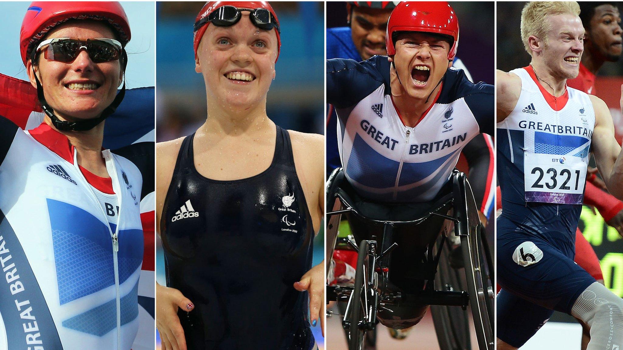 Sarah Storey, Ellie Simmonds, David Weir & Jonnie Peacock