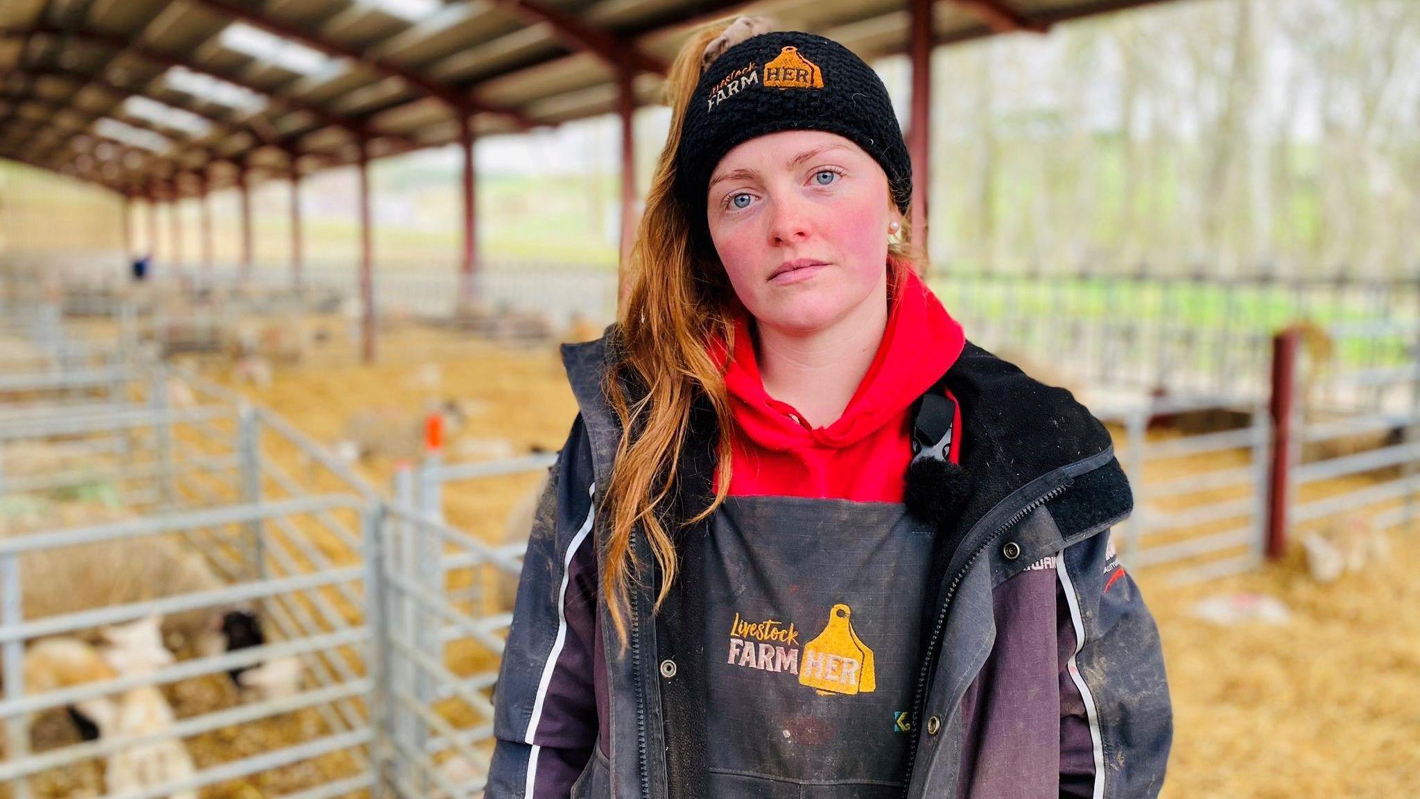 Lamb farmer Nicola Wordie