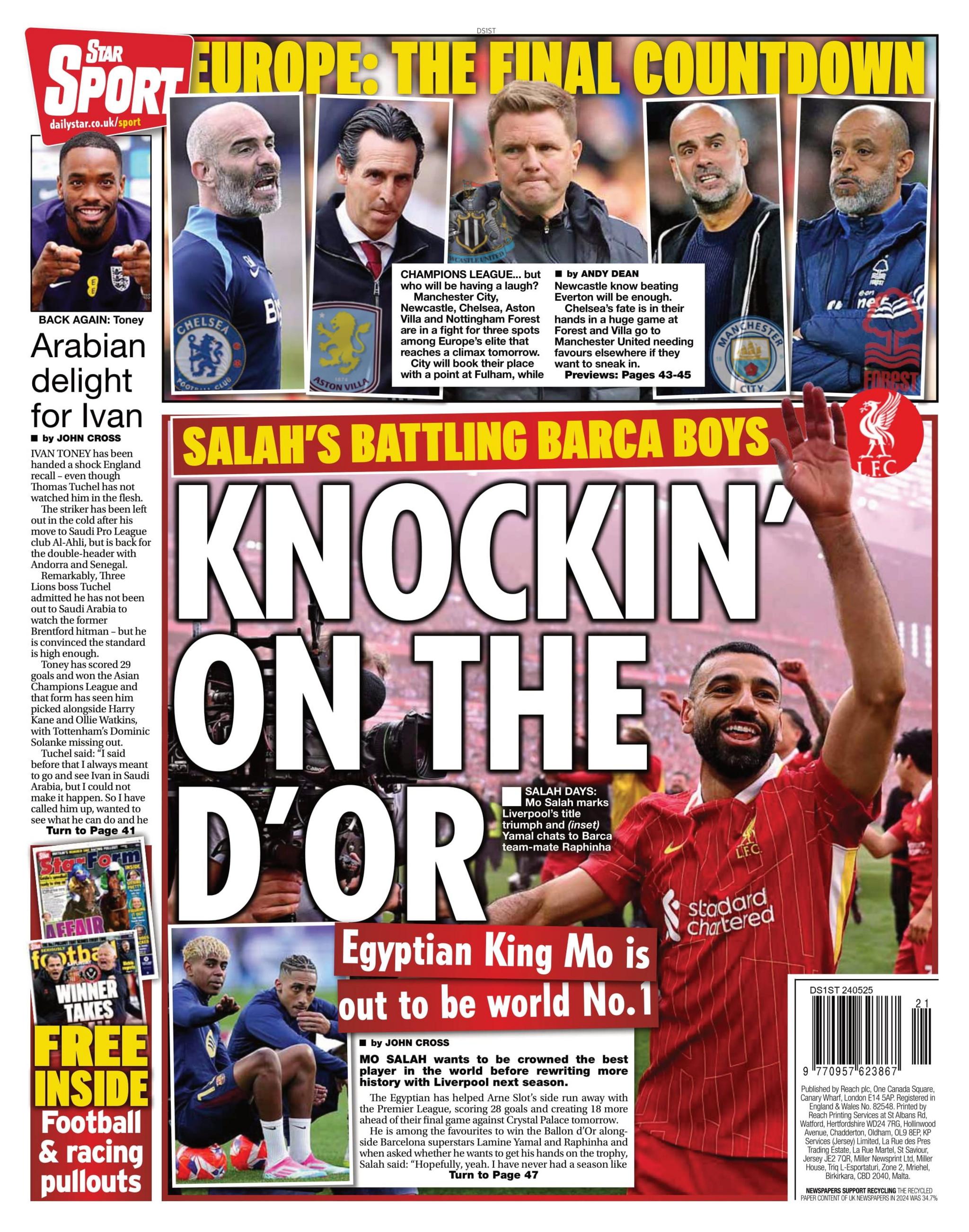 Star back page 