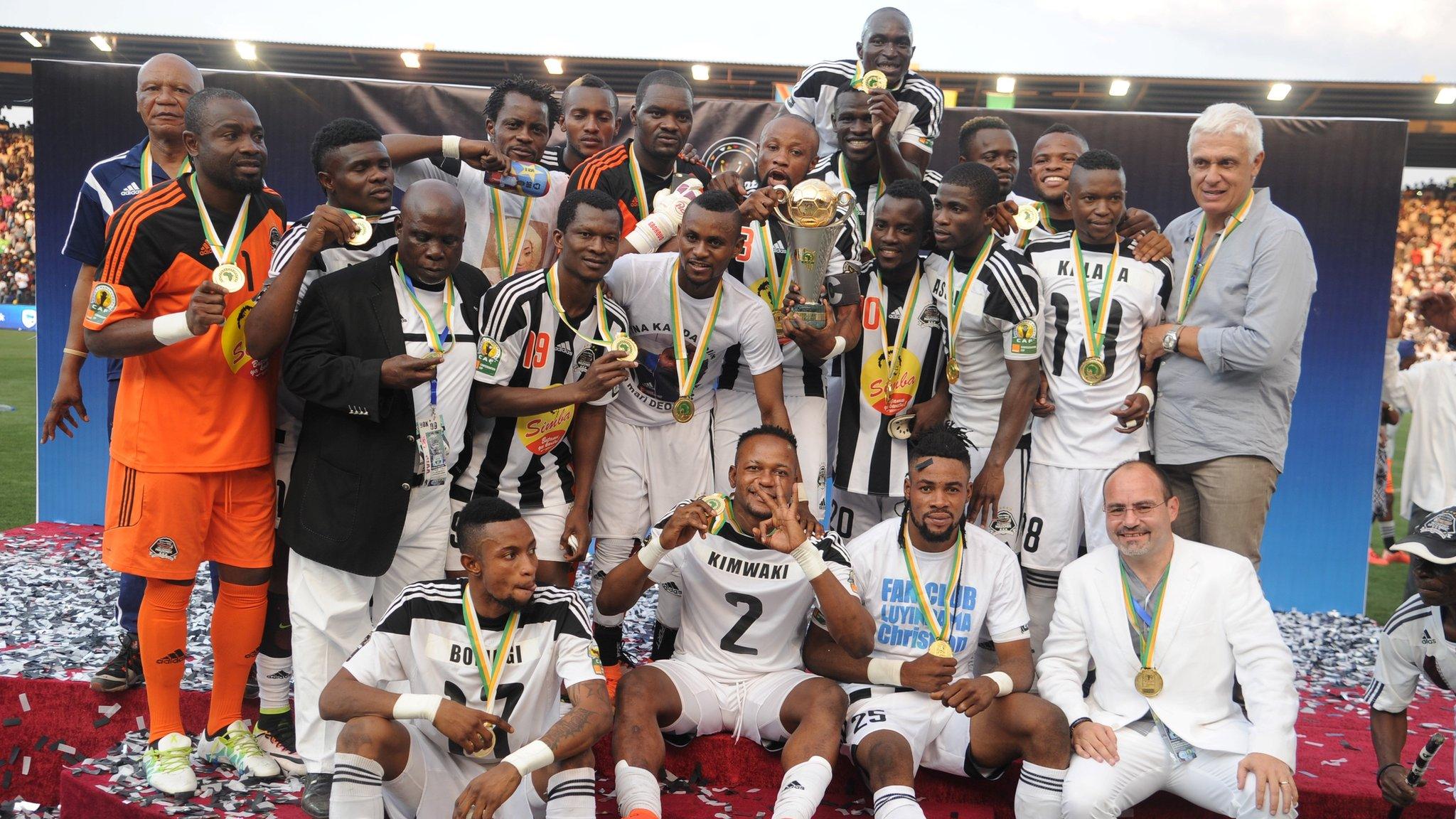 TP Mazembe winning the 2016 Confederation Cup