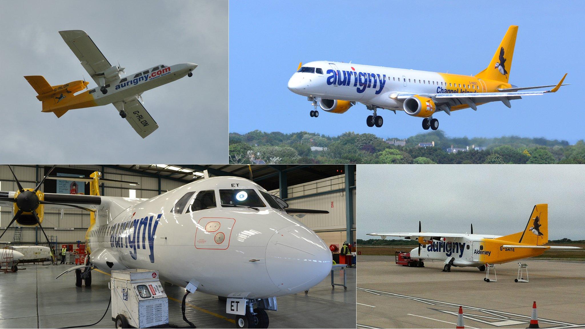 Aurigny's fleet currently compromises four different planes