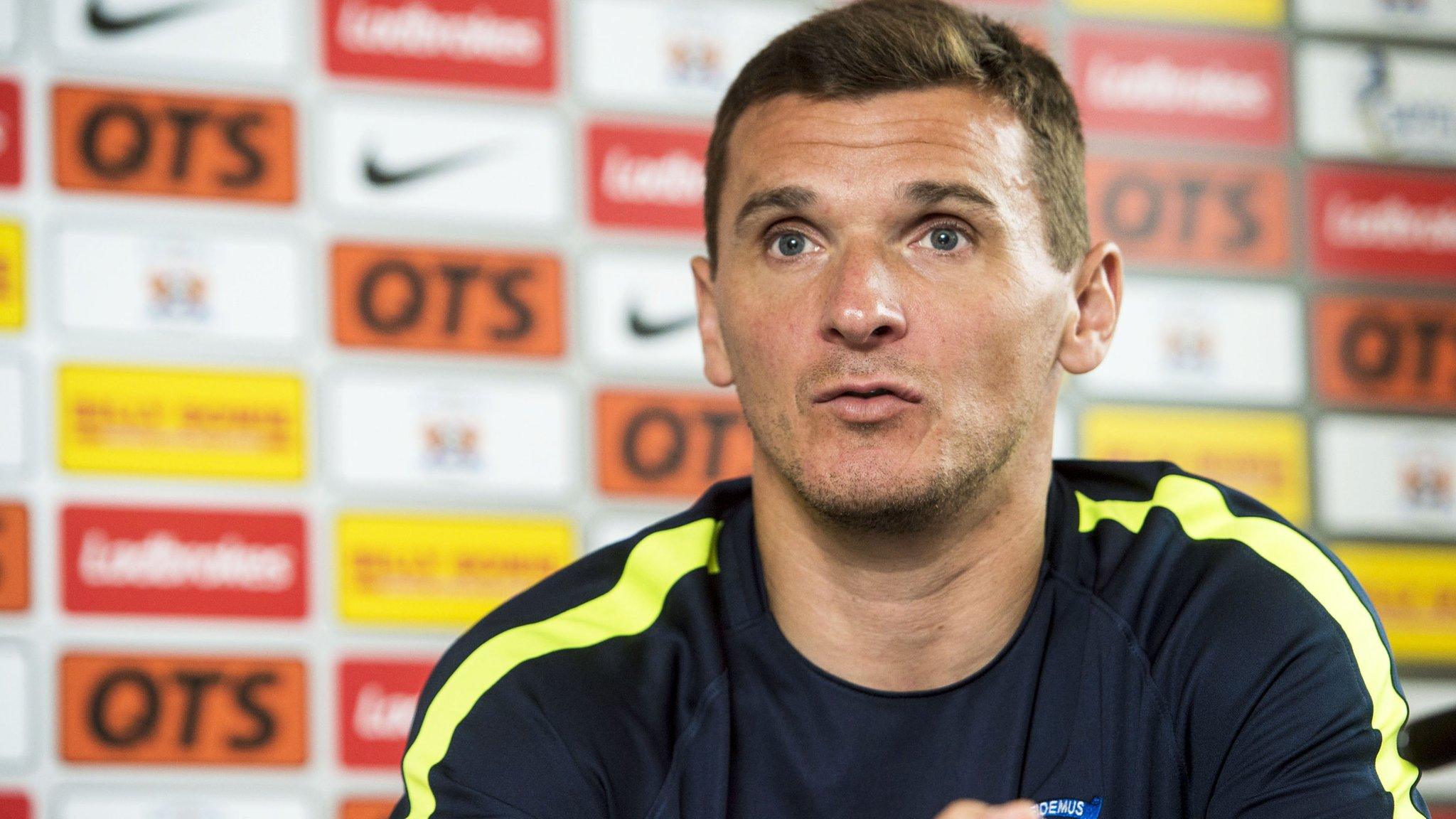 Kilmarnock manager Lee McCulloch