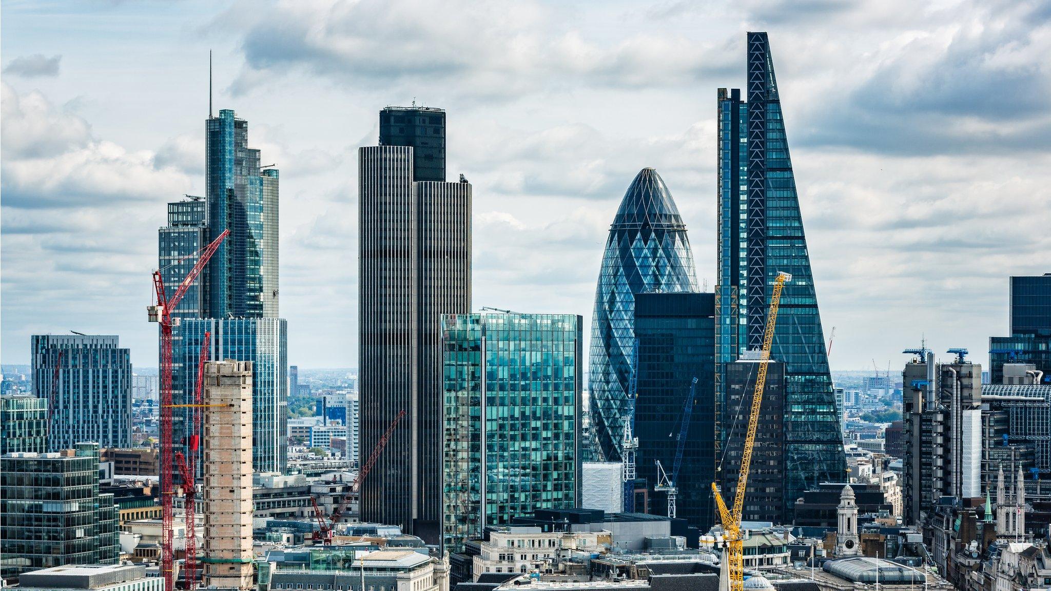 City of London skyline