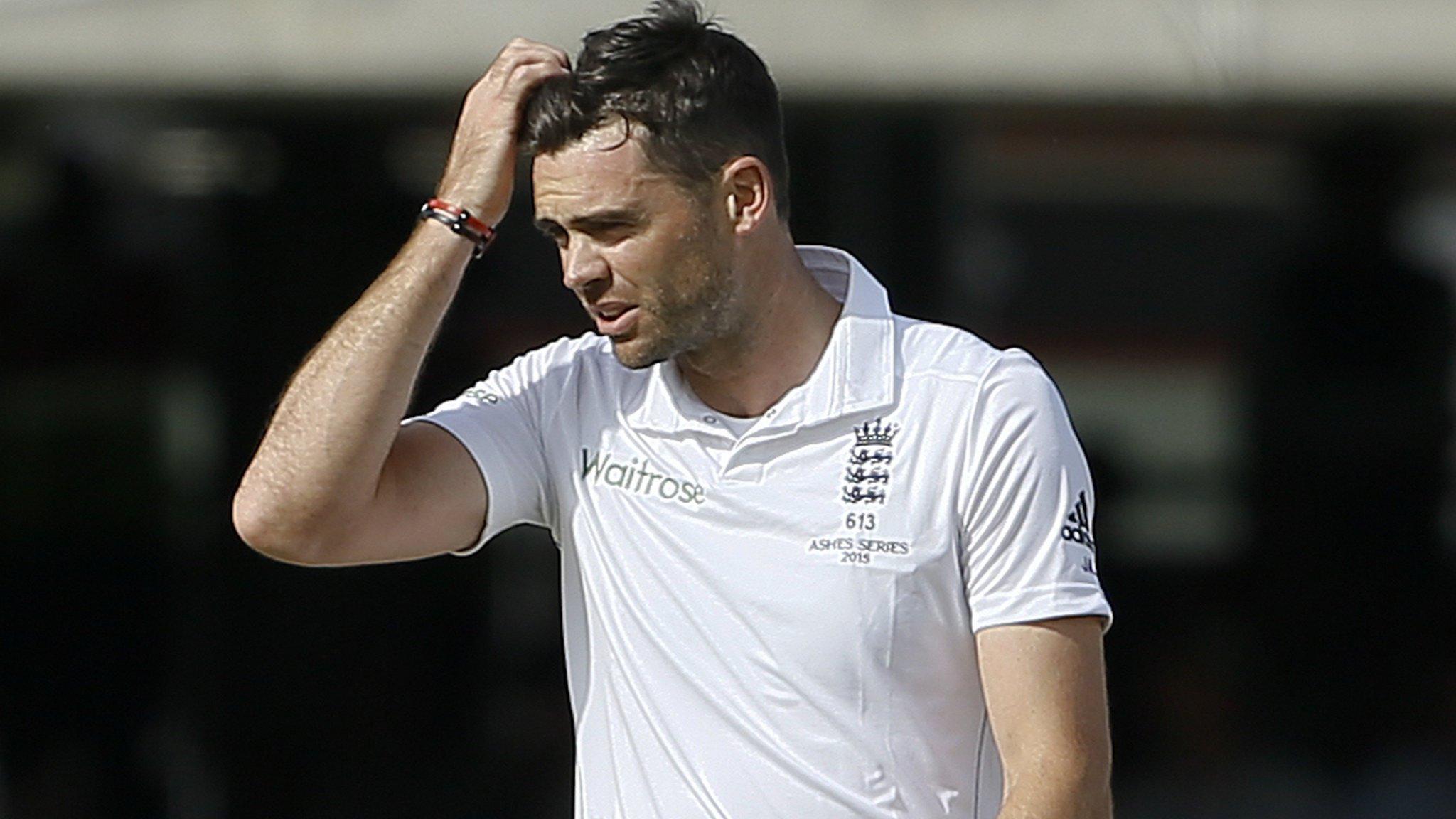 England bowler James Anderson