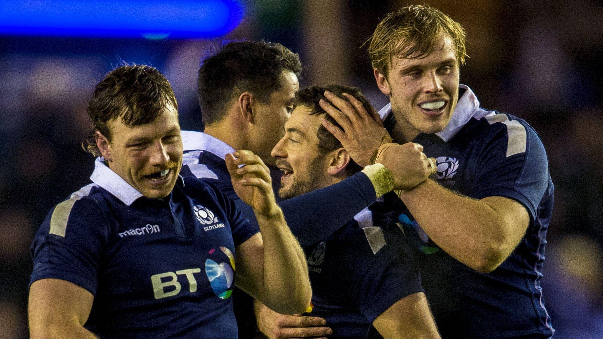 Scotland celebrate