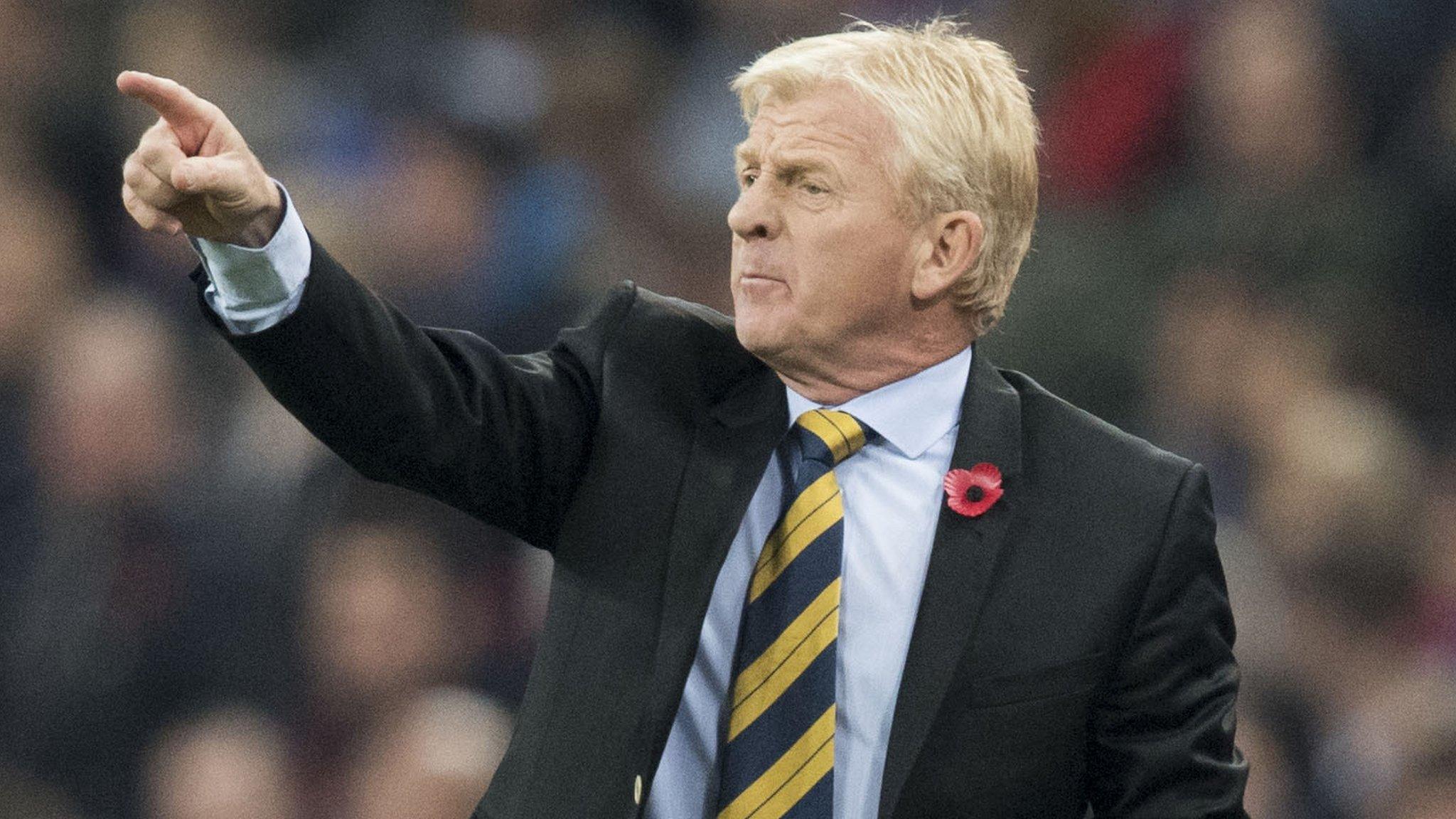 Scotland manager Gordon Strachan