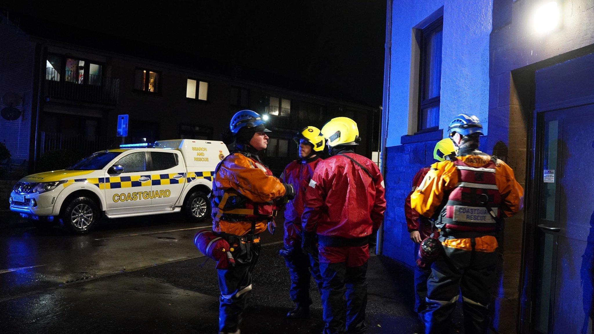 emergency services at home in Brechin