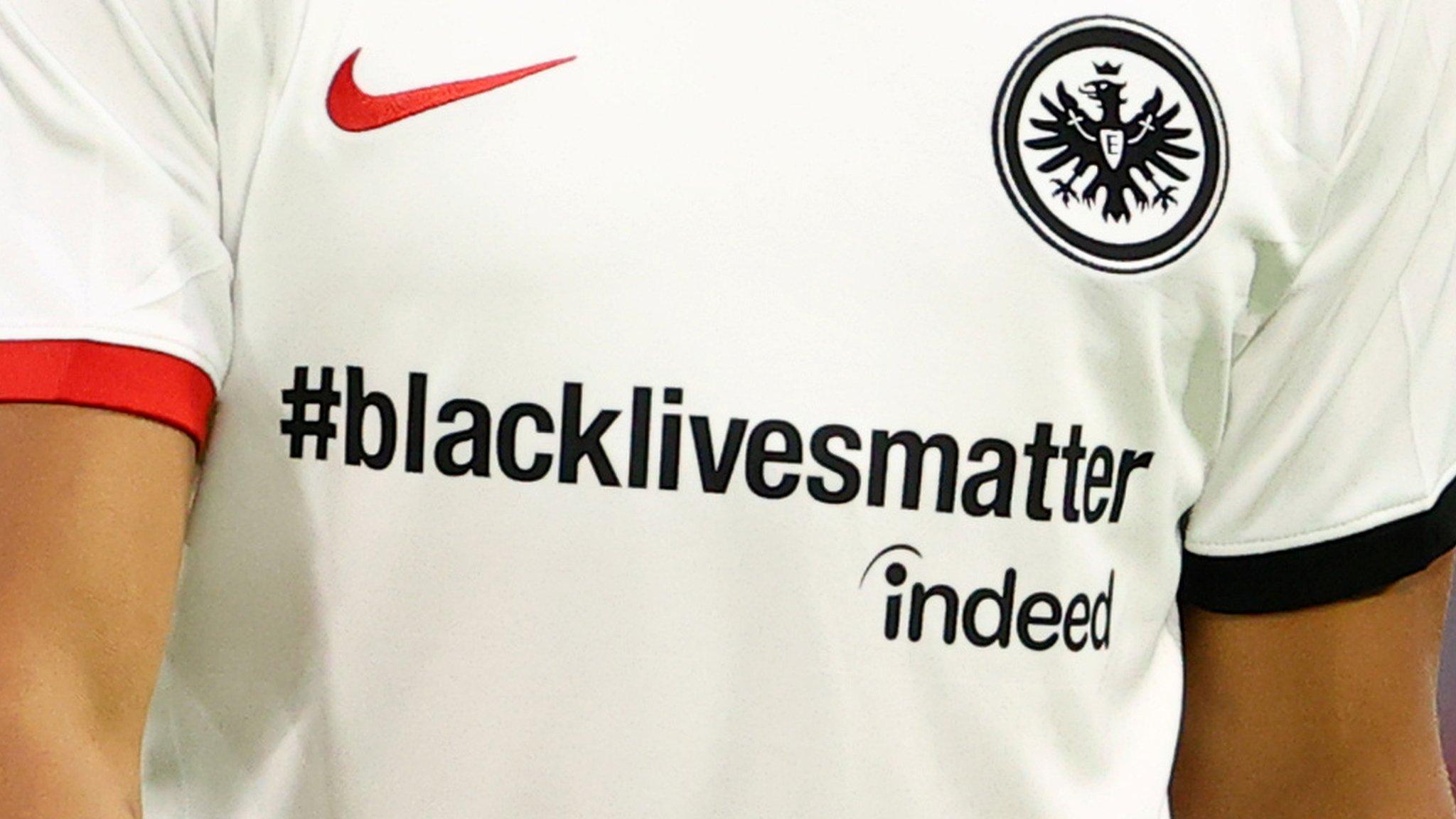 Black Lives Matter football shirt