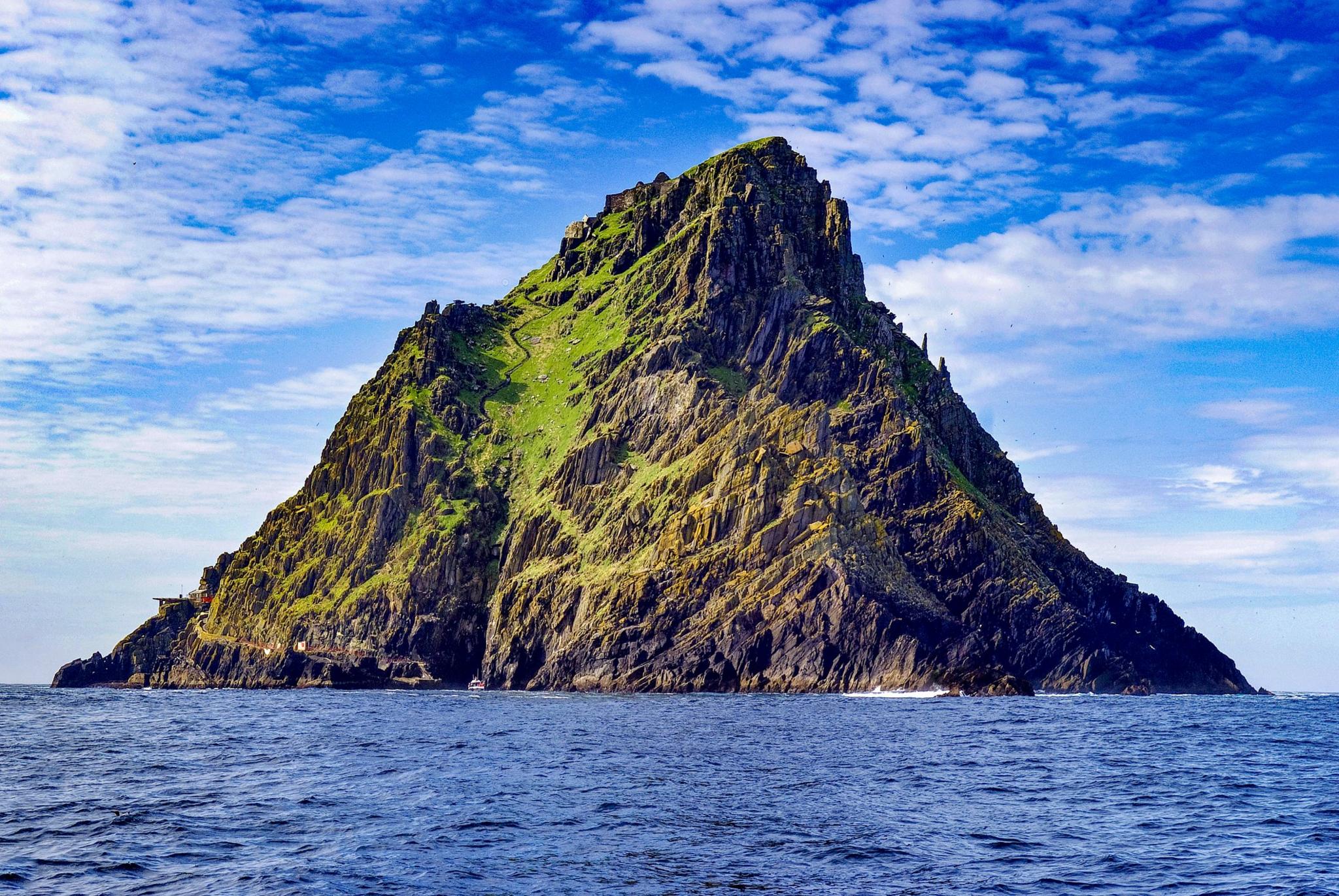 Skellig Michael in Ireland.