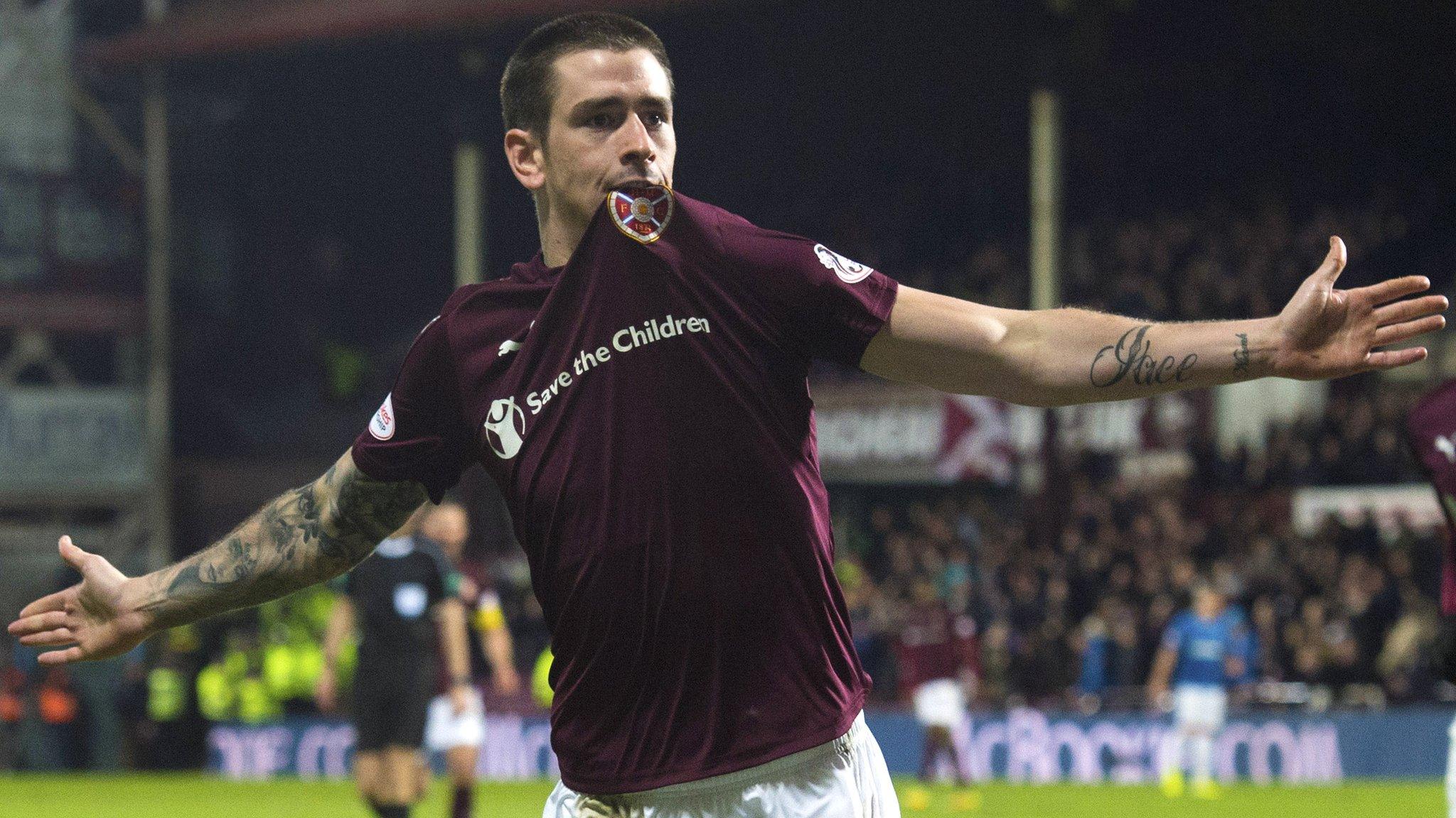 Jamie Walker celebrates