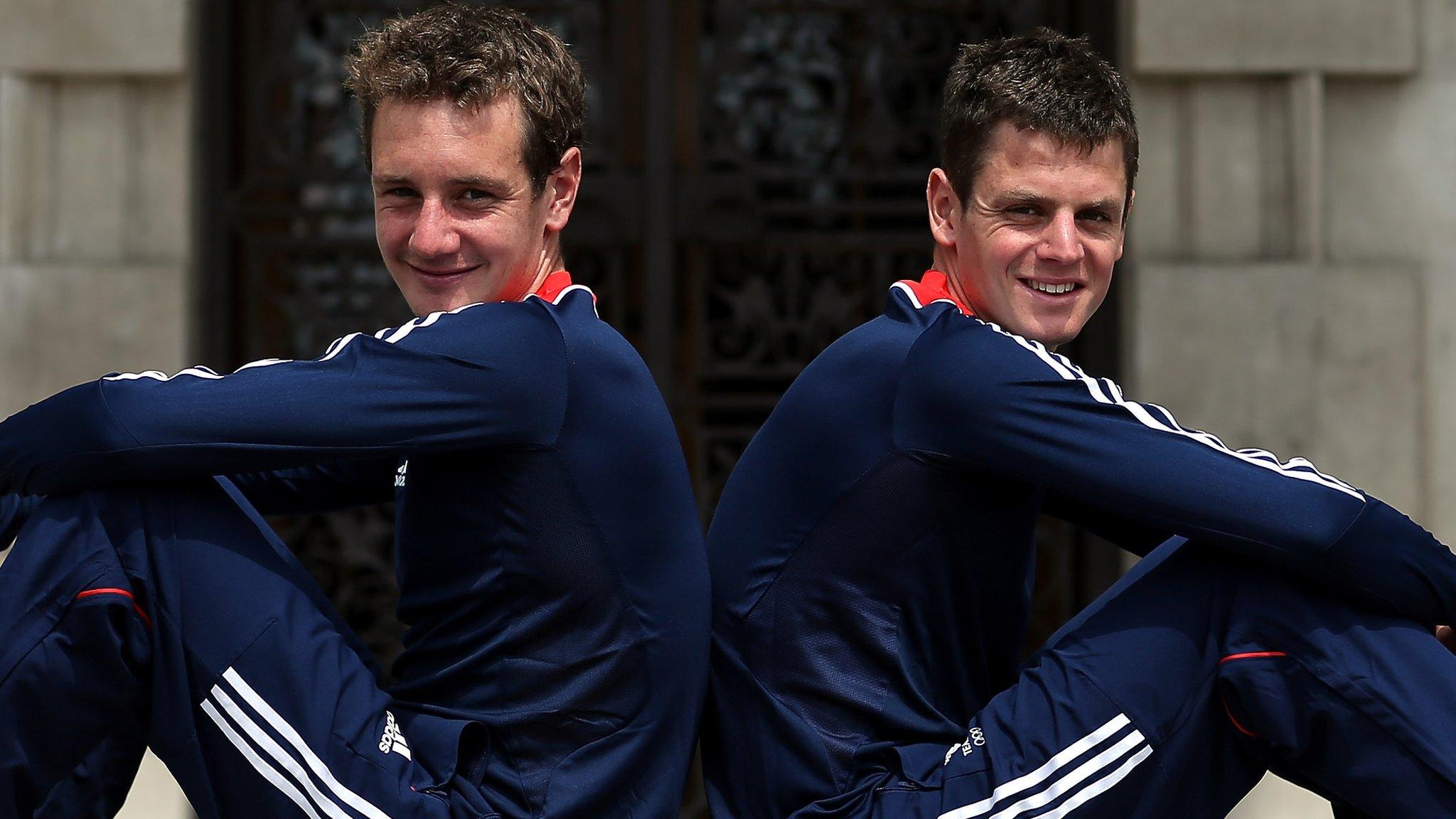 Alistair and Jonny Brownlee