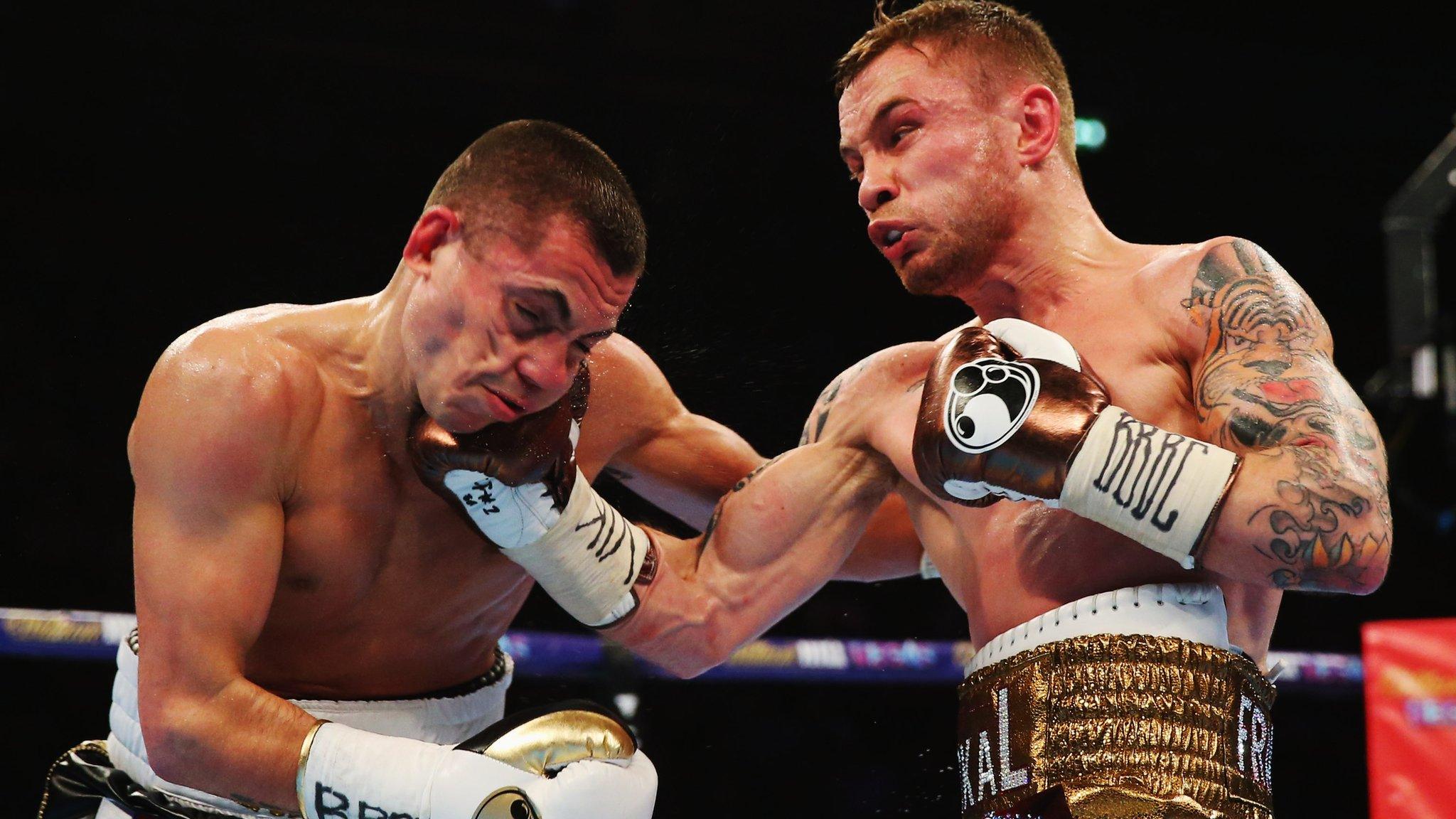 Carl Frampton and Scott Quigg