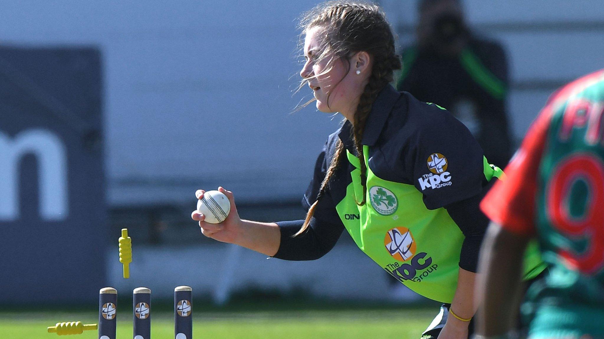 Lucy O'Reilly was Ireland top wicket-taker against Thailand in Colombo on Saturday