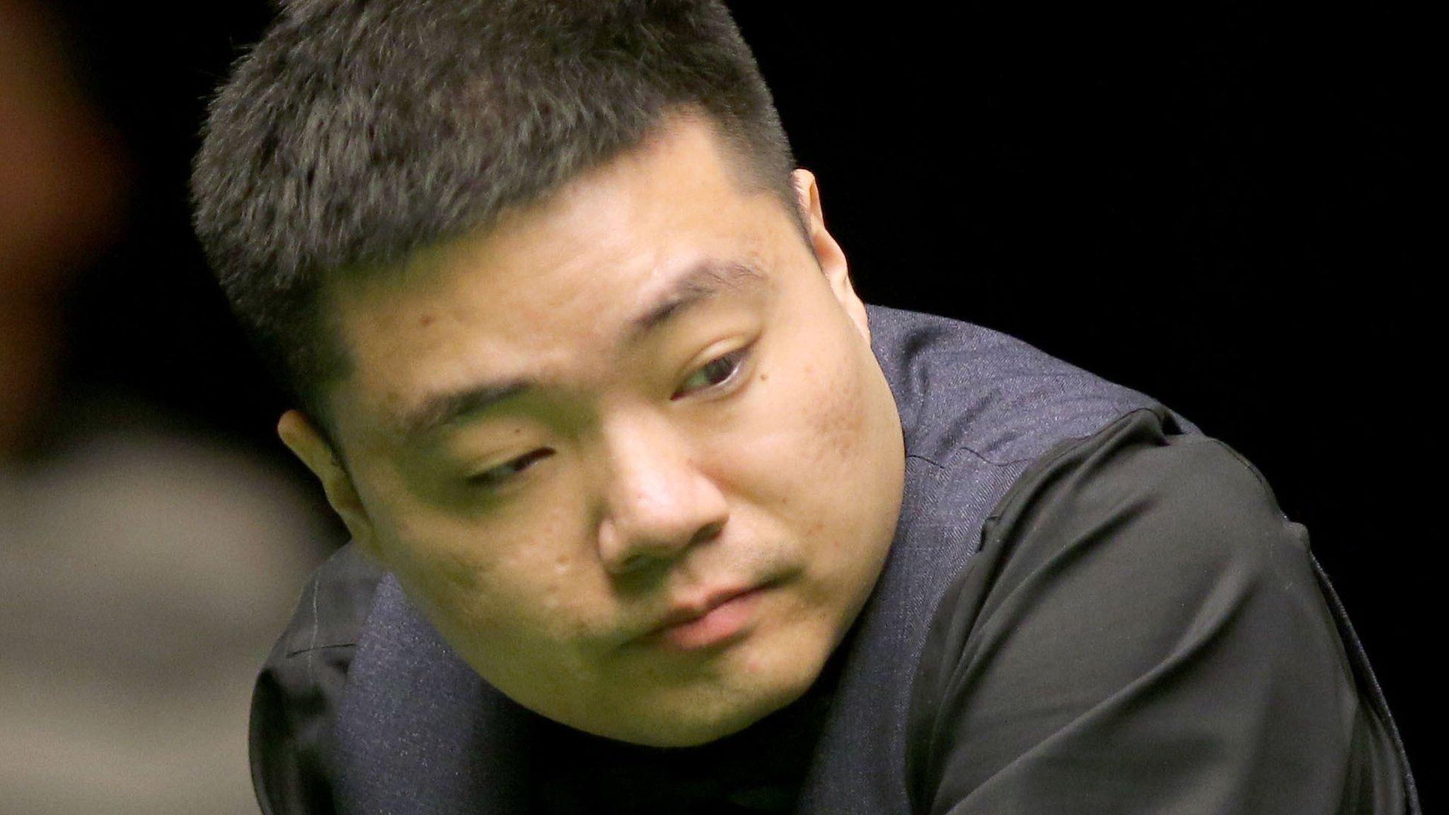 Ding Junhui lost five frames in succession to bow out in round one