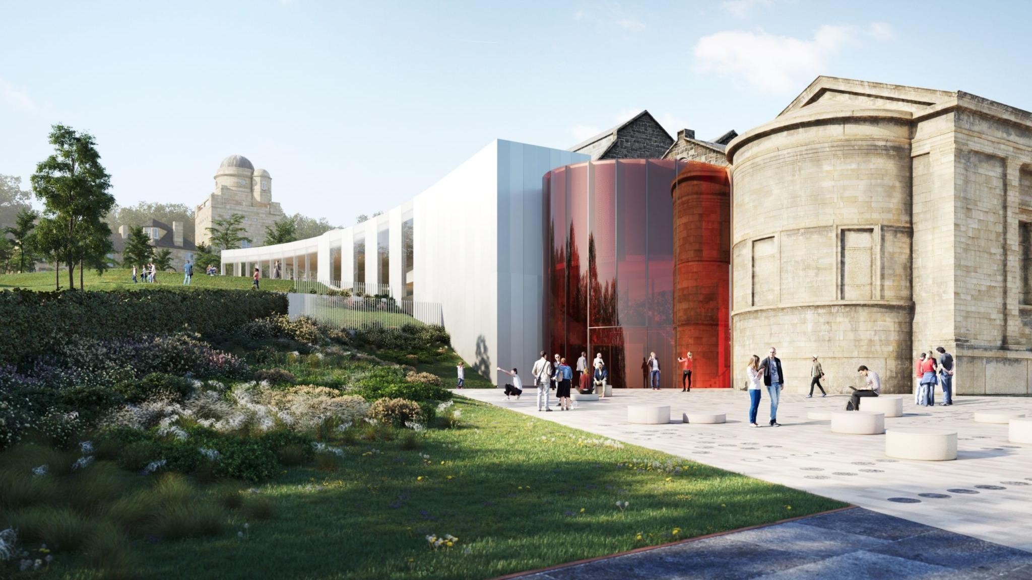 Paisley museum artist's impression