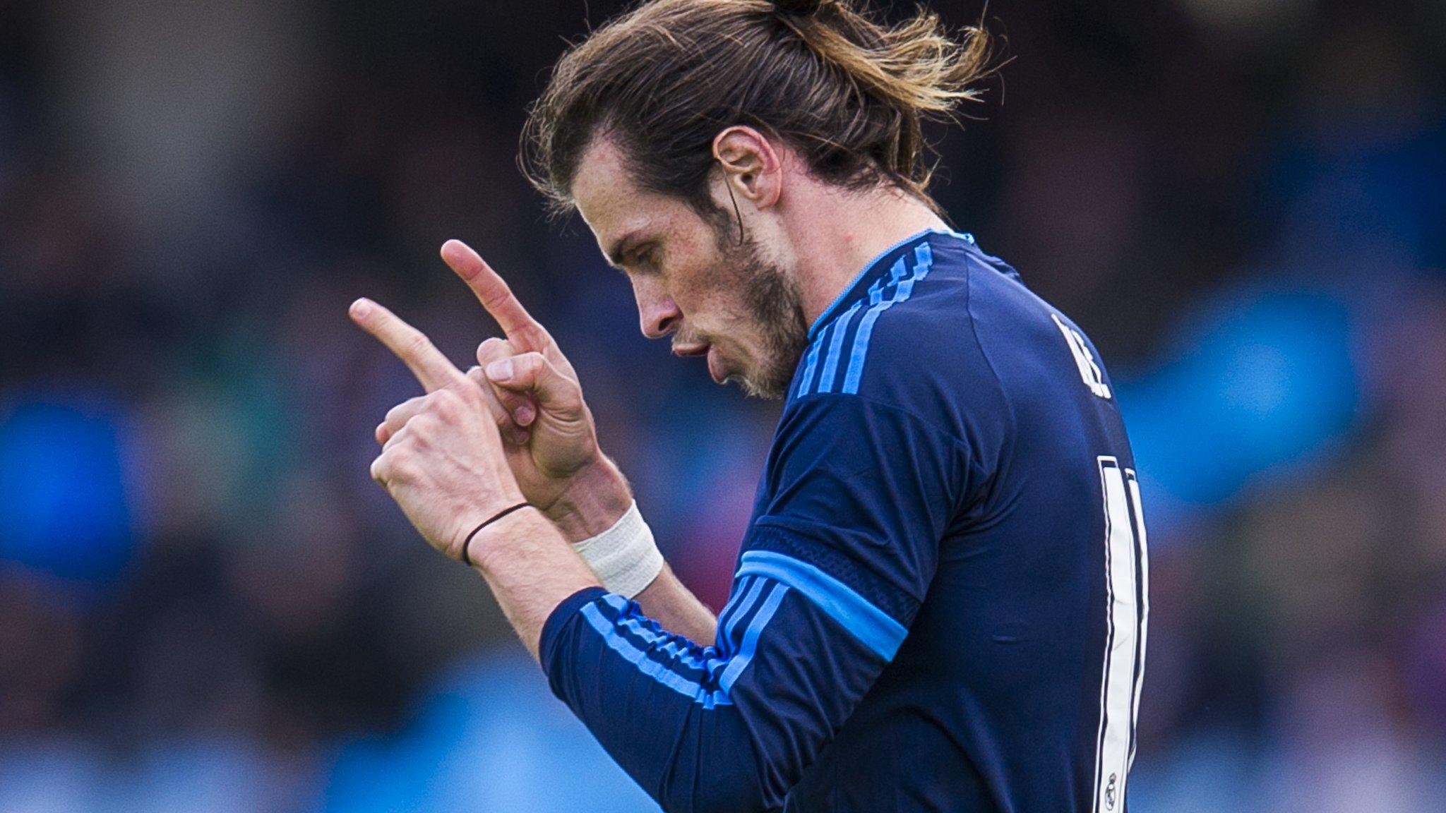 Gareth Bale celebration