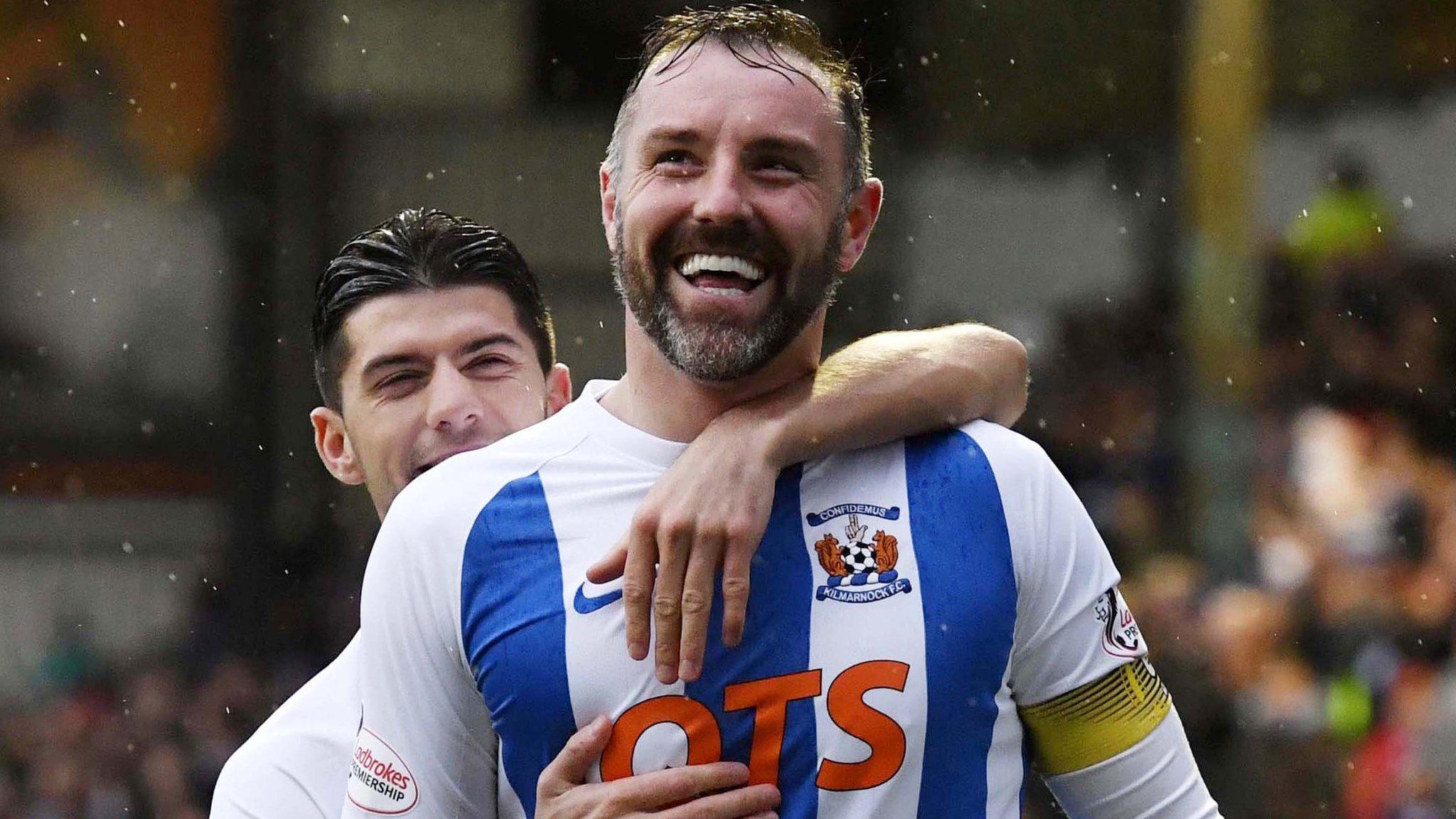 Kilmarnock striker Kris Boyd