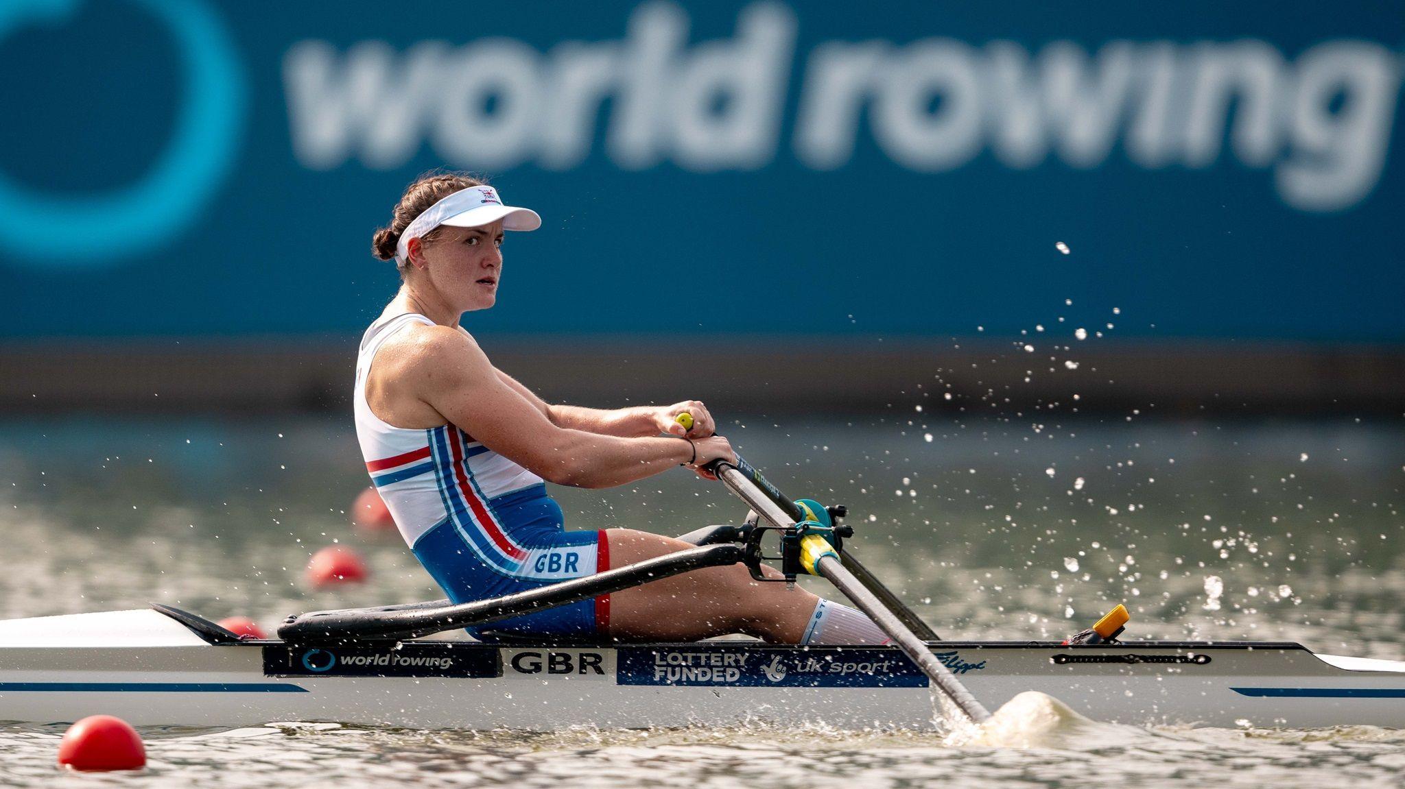 Lauren Henry wins silver at the World Rowing Championships