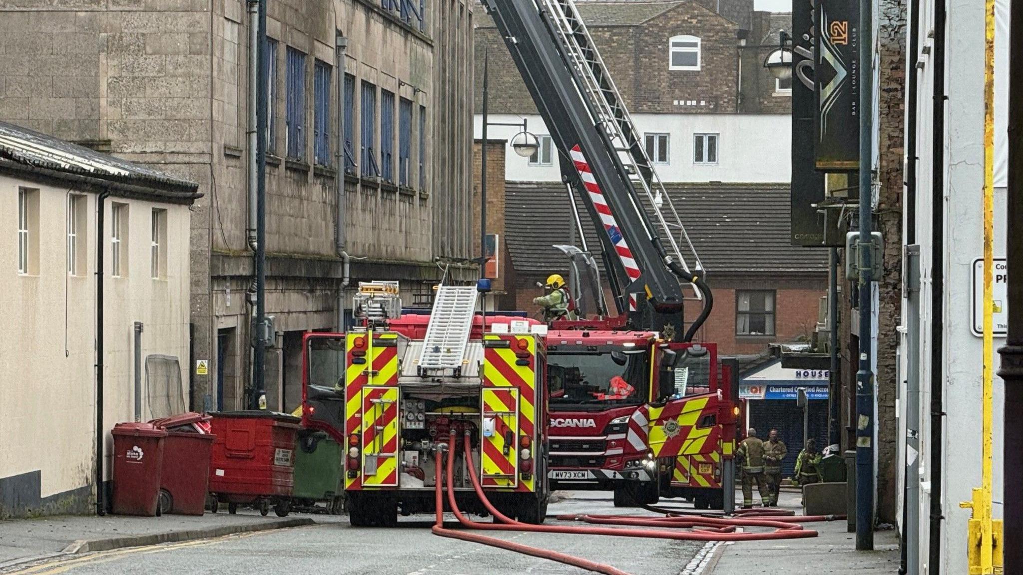 Fire crews attend fire in Hanley