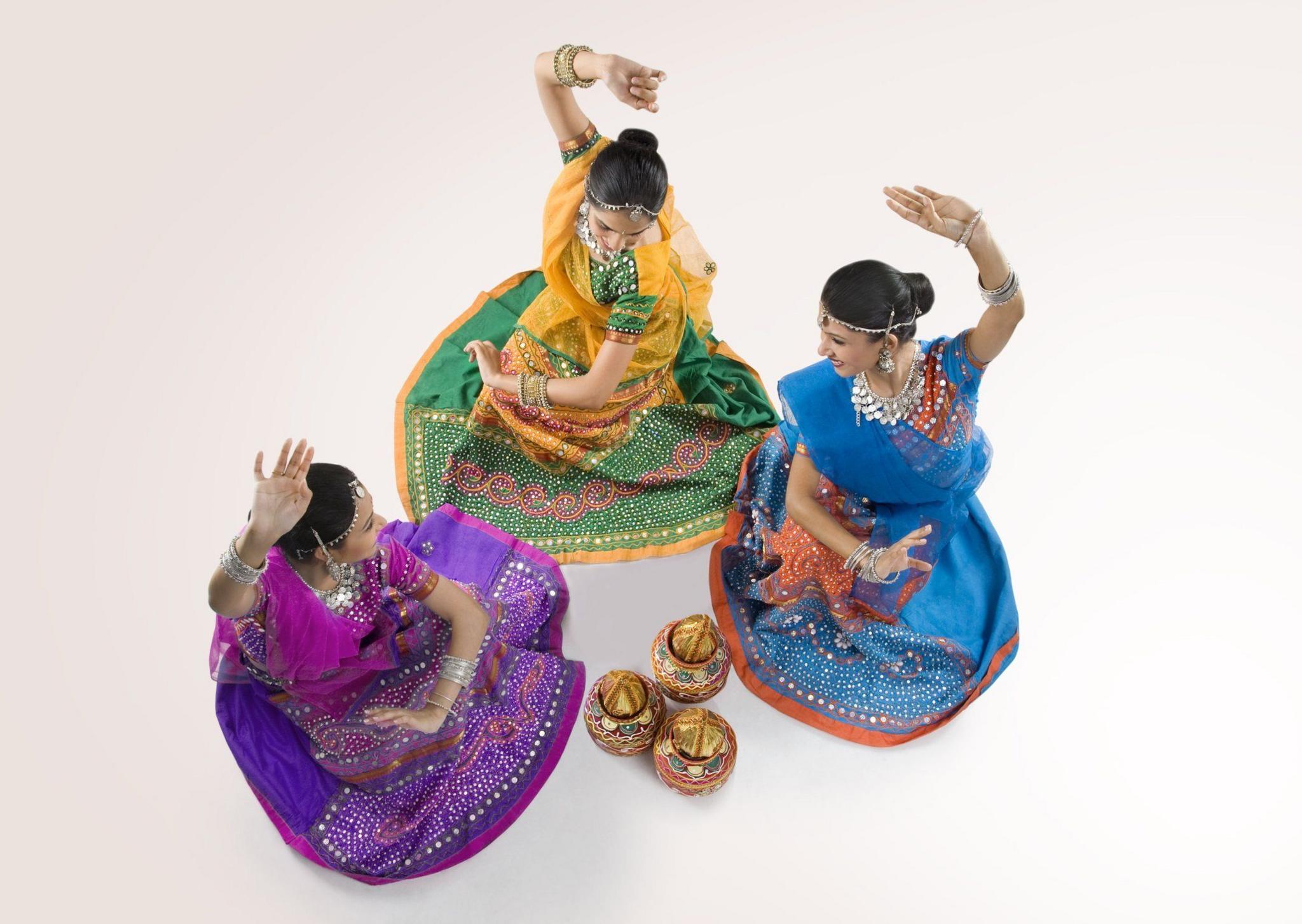 Garba is a popular dance Hindus take part in during Navratri 