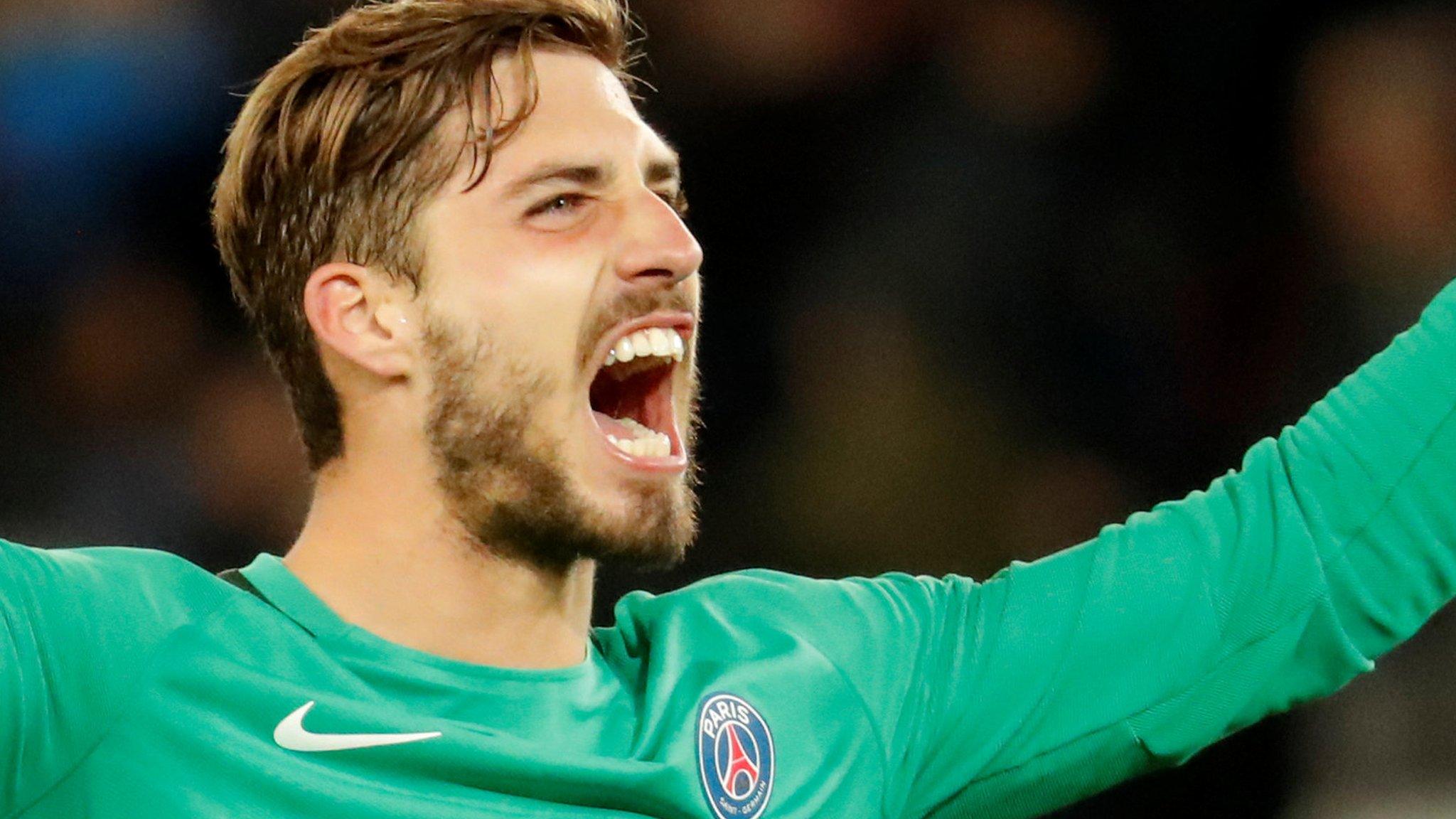 Goalkeeper Kevin Trapp