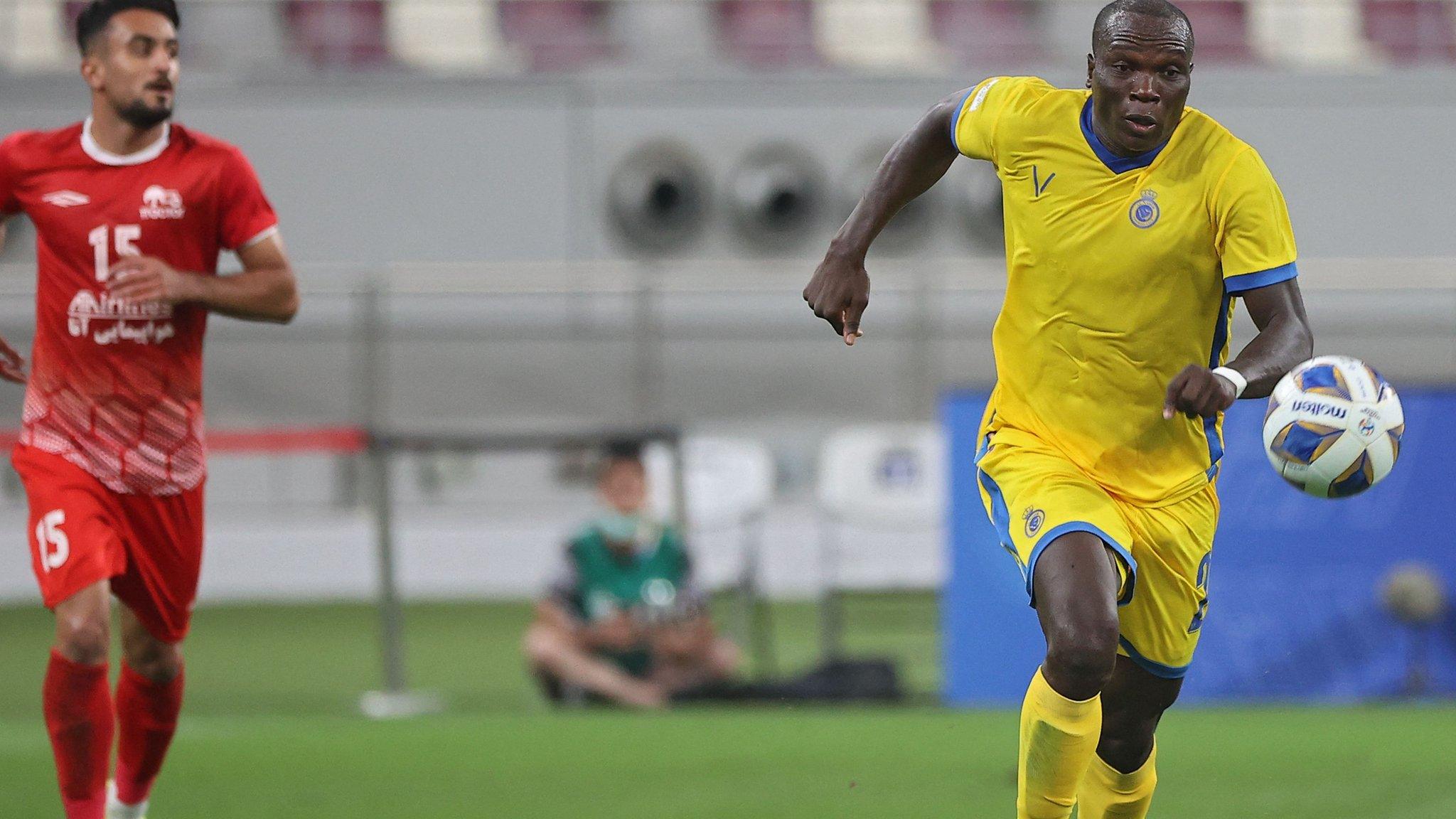 Vincent Aboubakar playing for Al Nassr