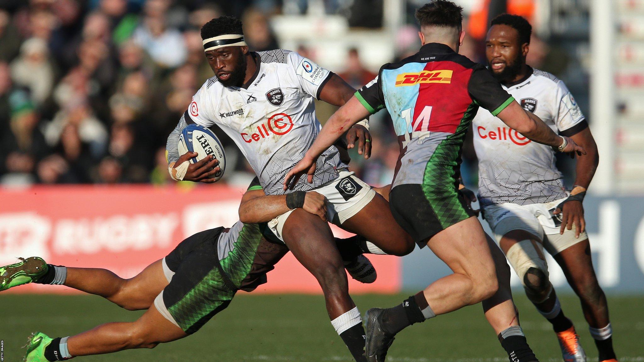 Siya Kolisi against Harlequins