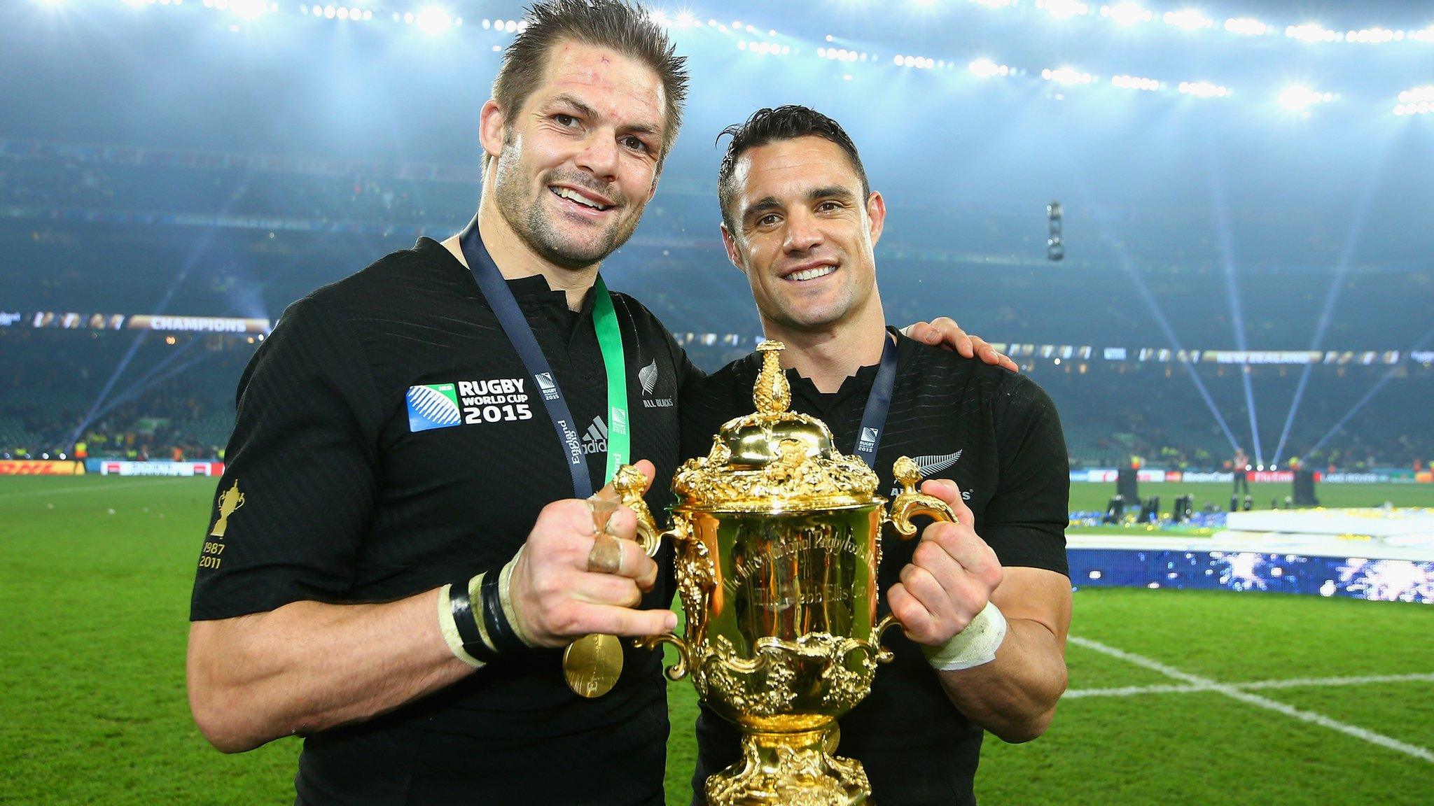 Richie McCaw and Dan Carter