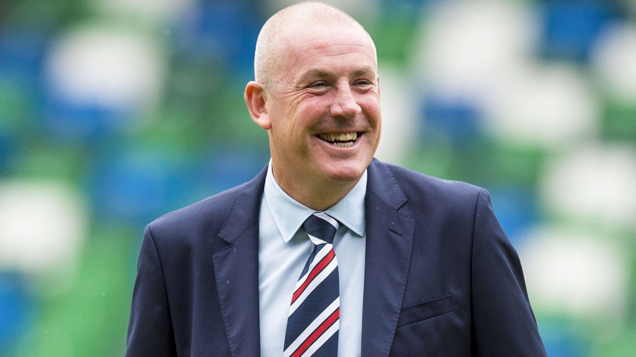 Rangers manager Mark Warburton