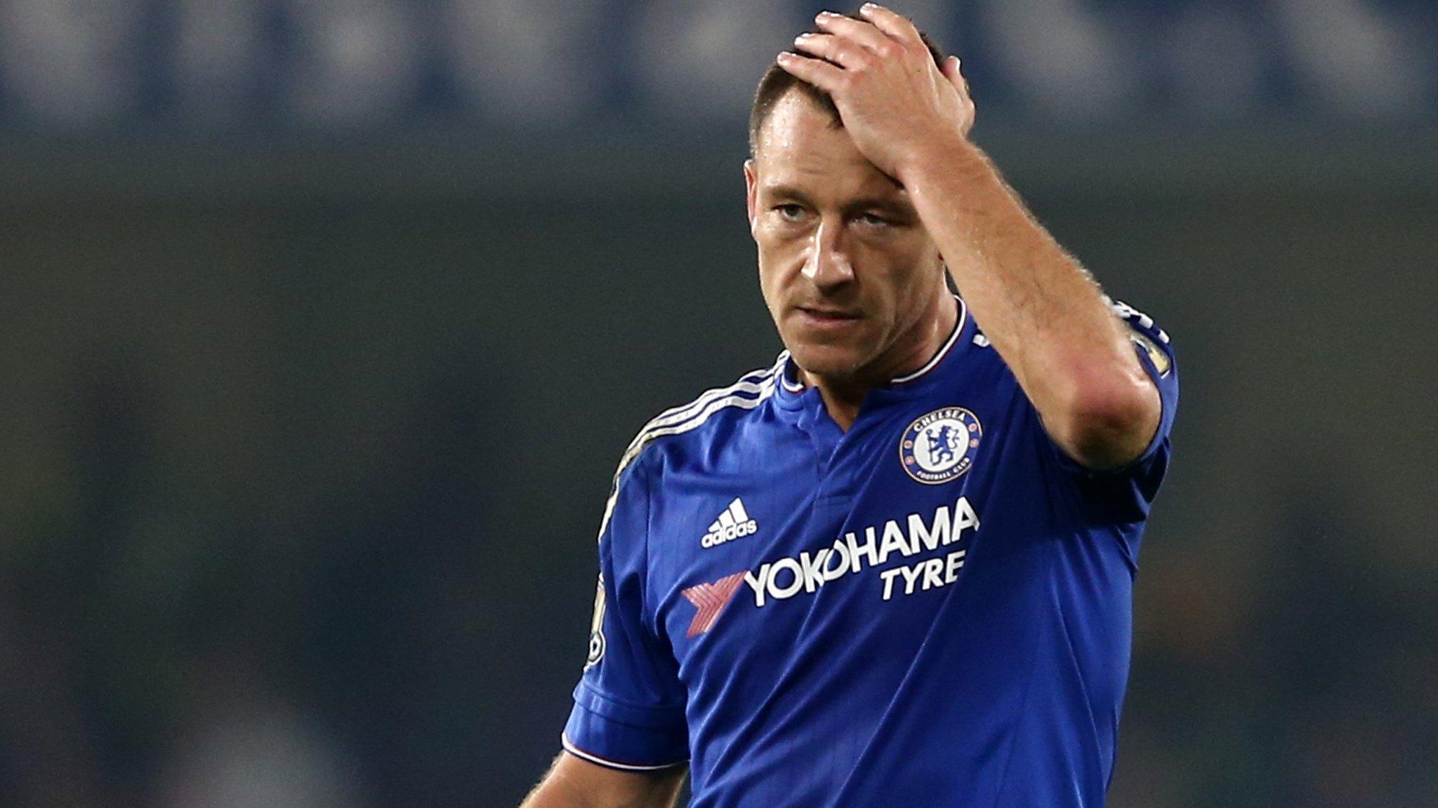 Chelsea skipper John Terry may miss Manchester City match - Guus Hiddink