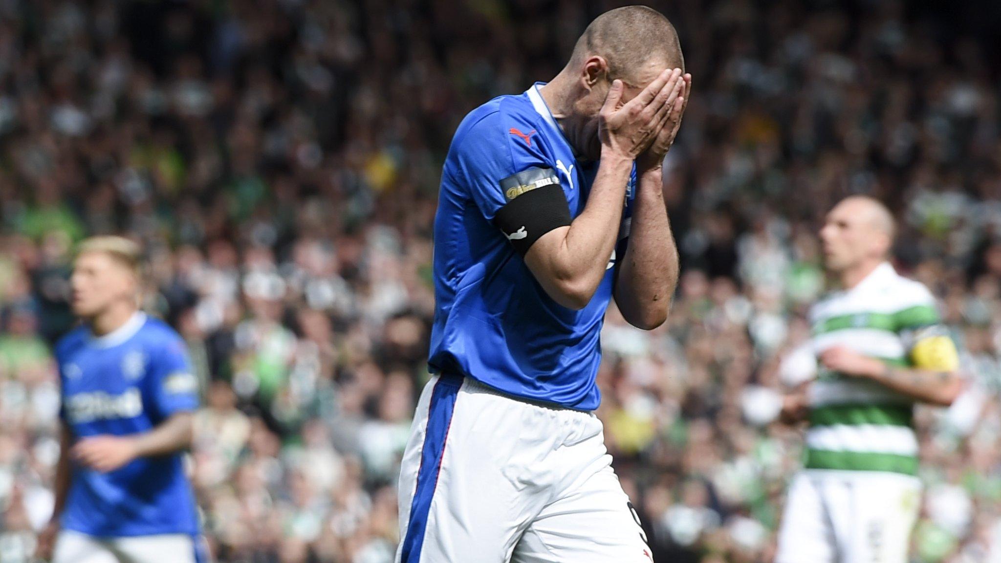 Rangers were well beaten by Celtic on Sunday