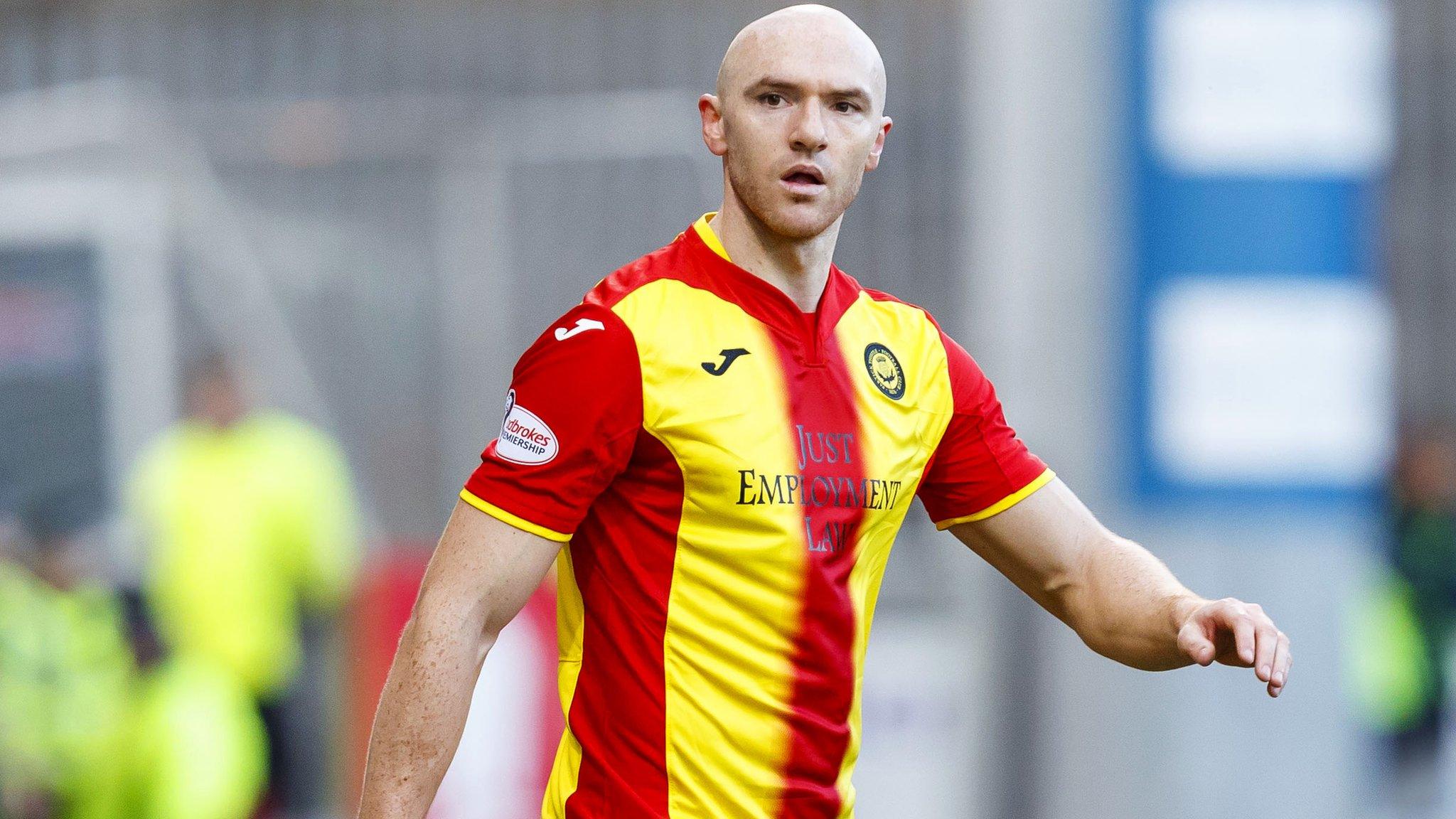 Partick Thistle striker Conor Sammon