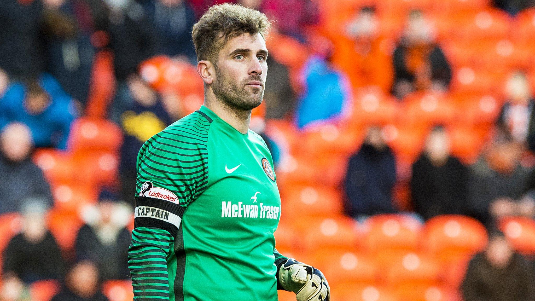 Dundee United goalkeeper Cammy Bell