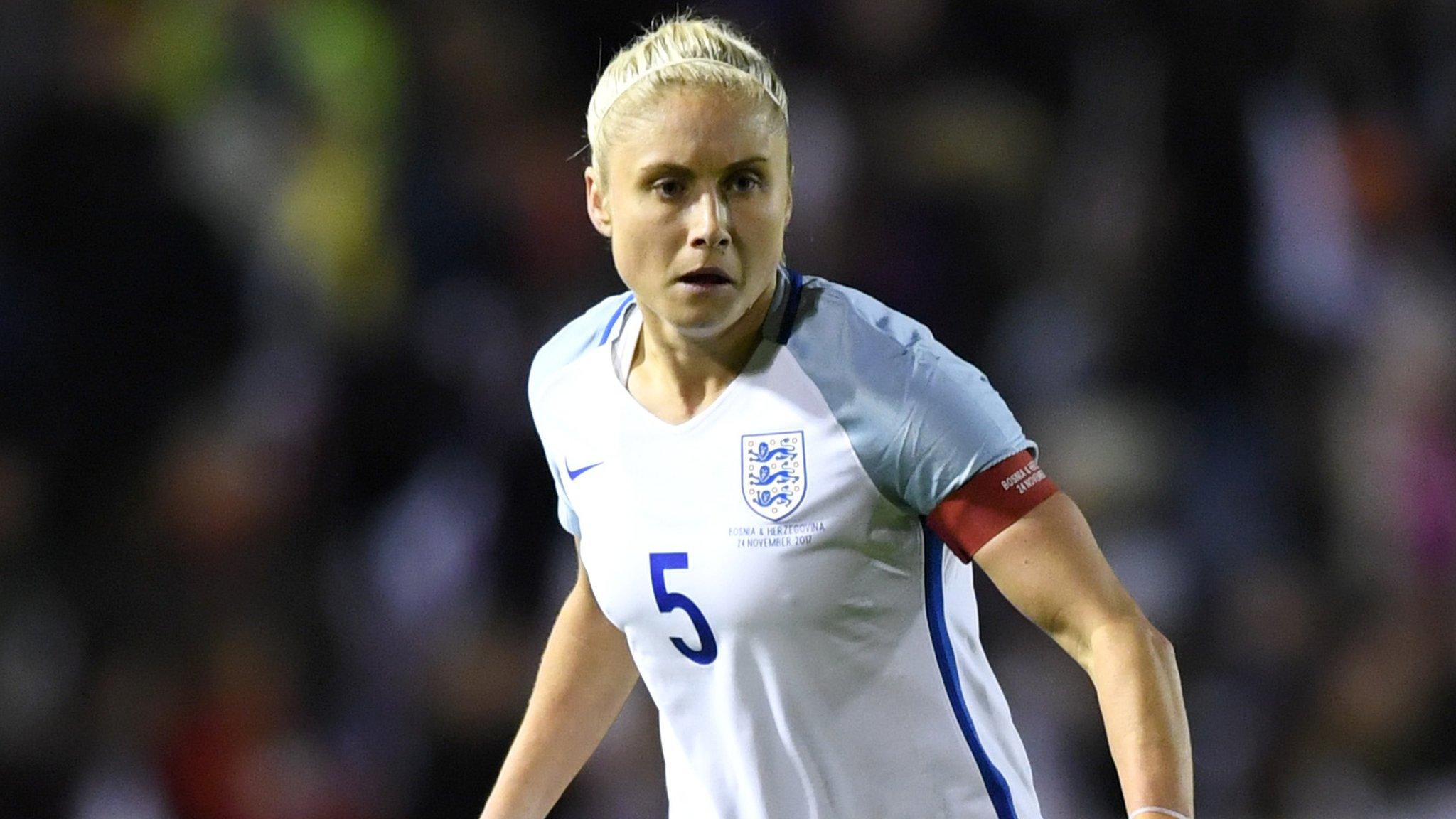 England's Steph Houghton