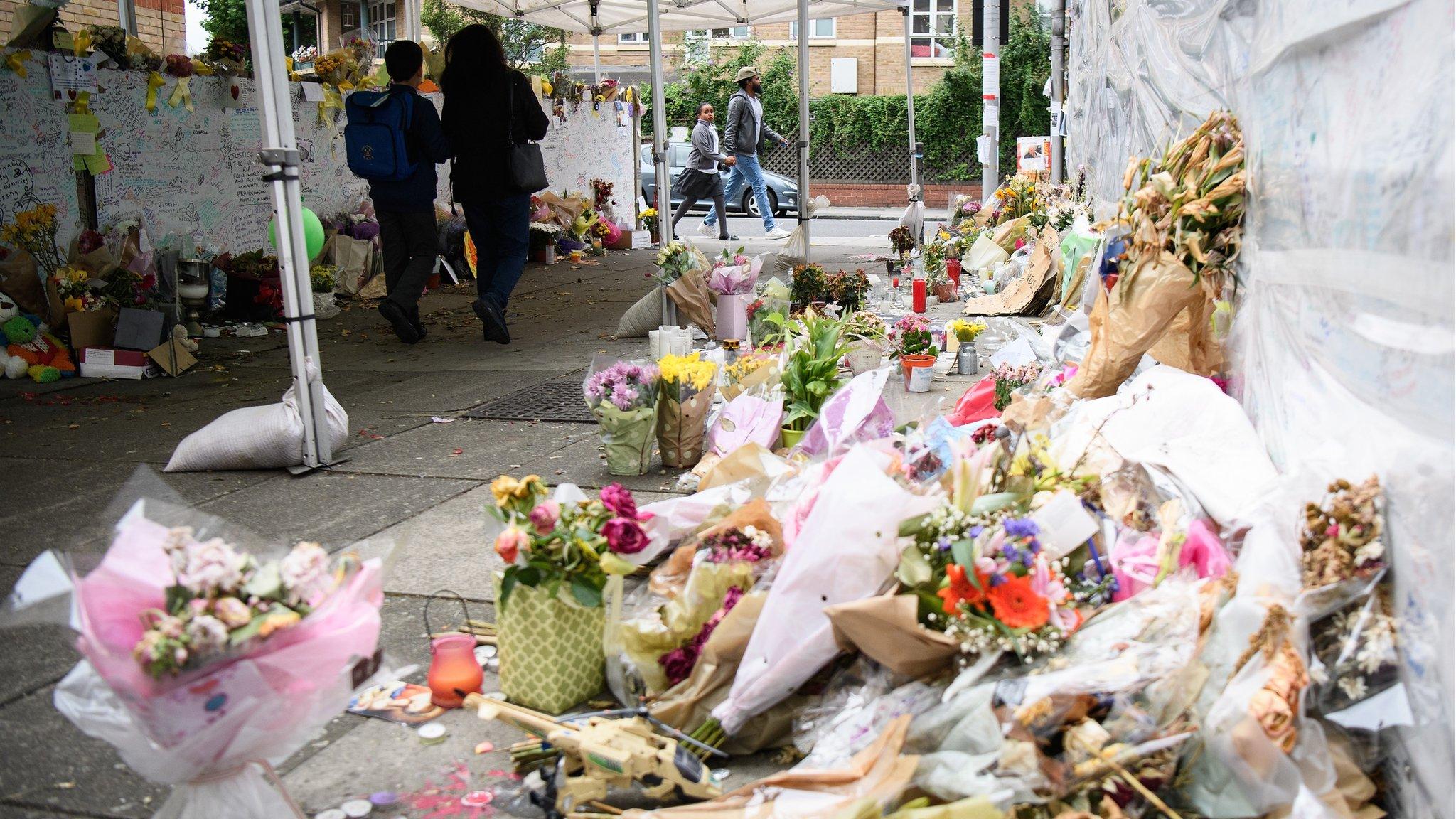 Flowers at Grenfell